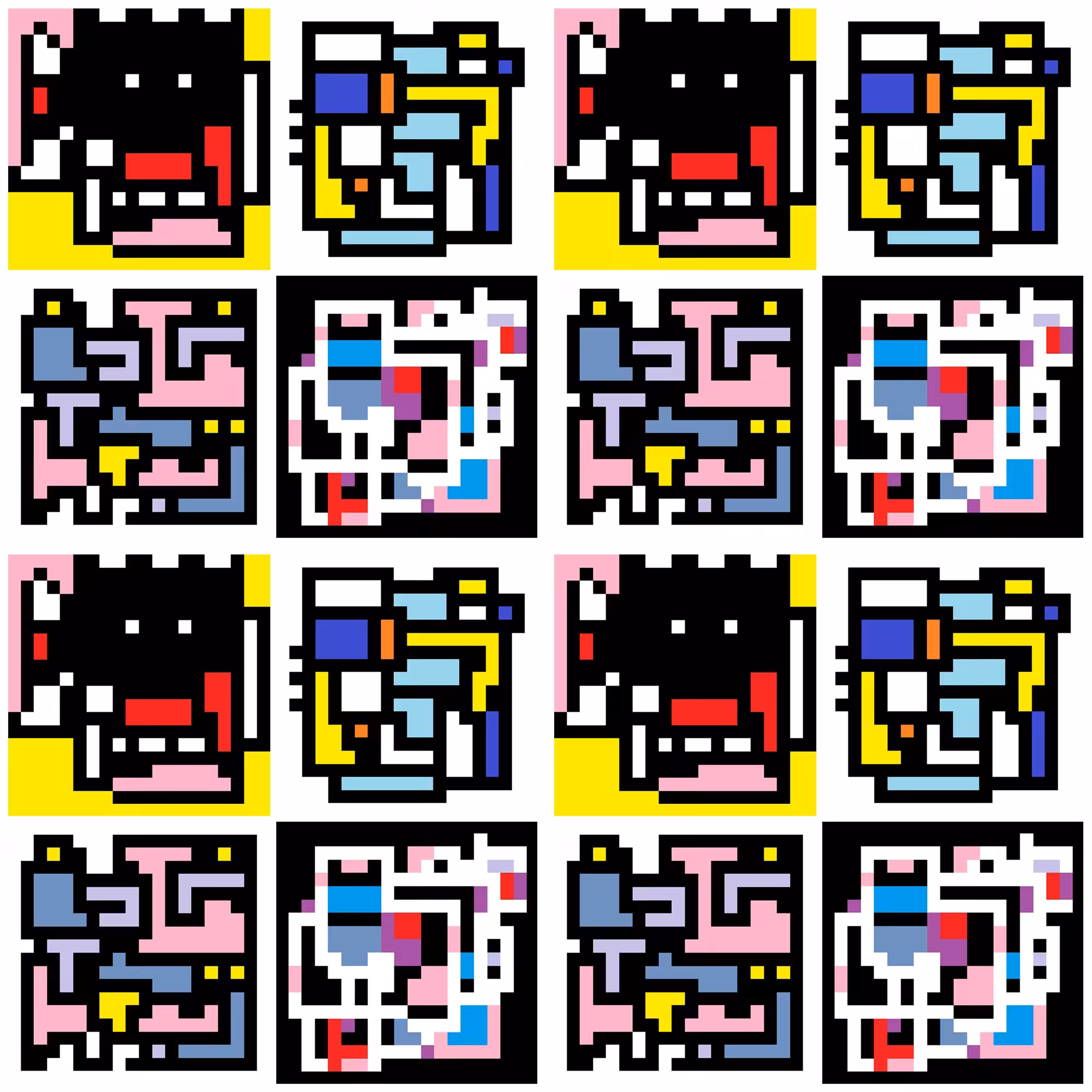 PixelARTifact Collectors Card #1