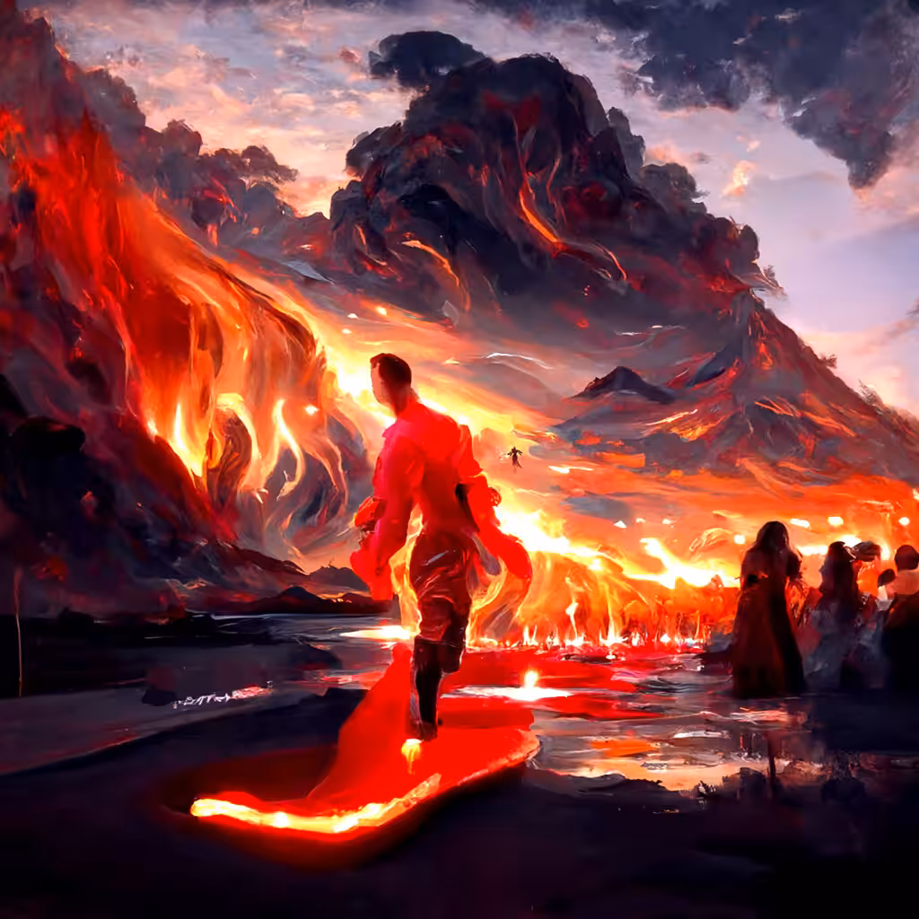 In The Depths Of Flames