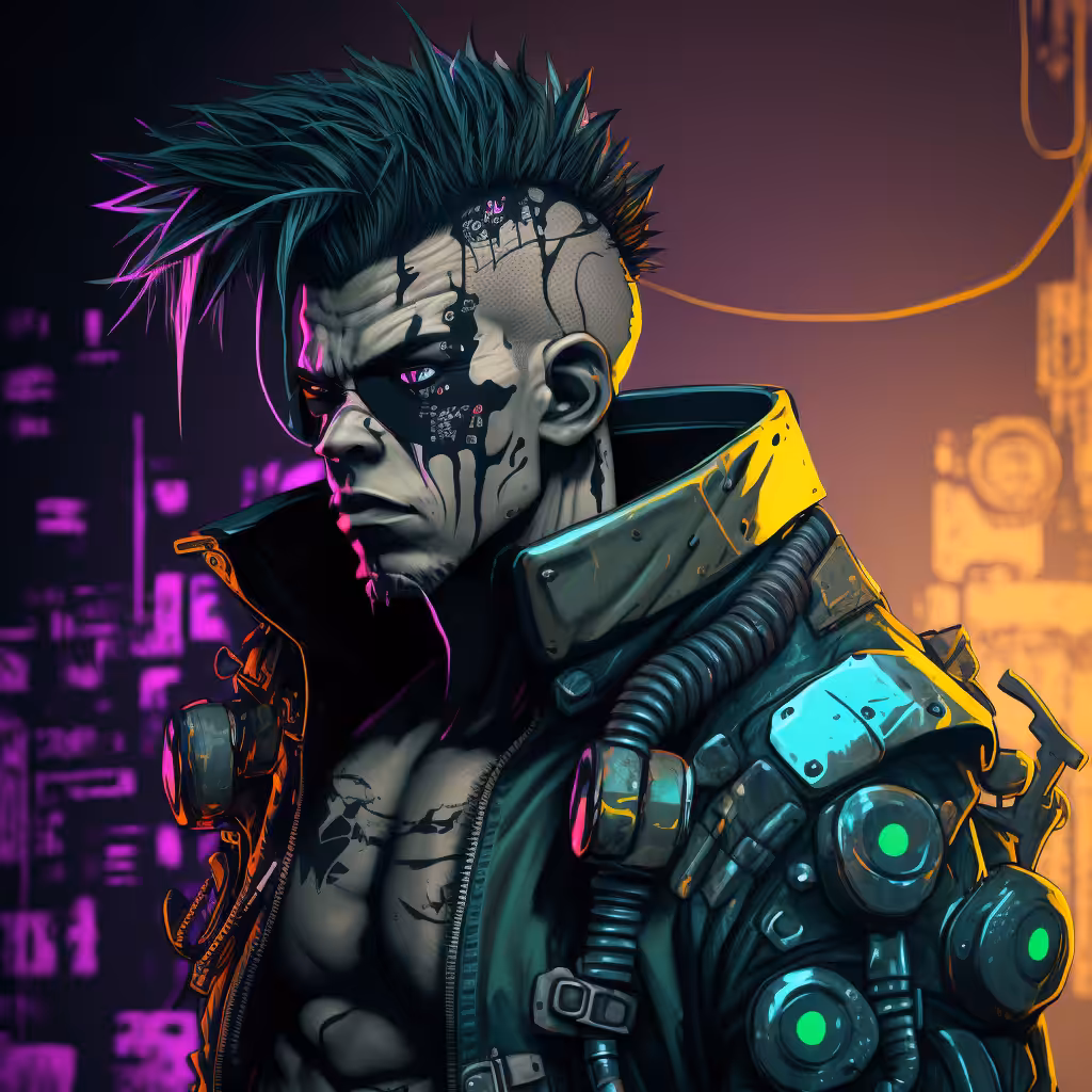 Cyberpunk Blockchain #18