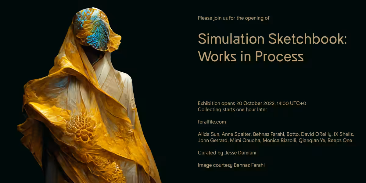 Catalog of Simulation Sketchbook: Works in Process