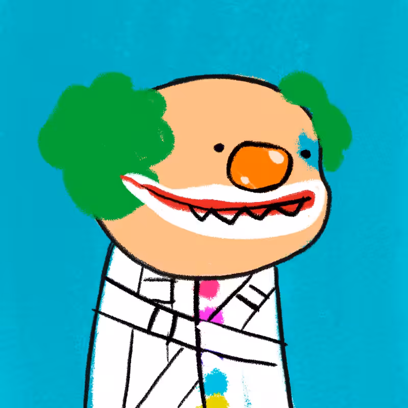 Peculiar clown #96