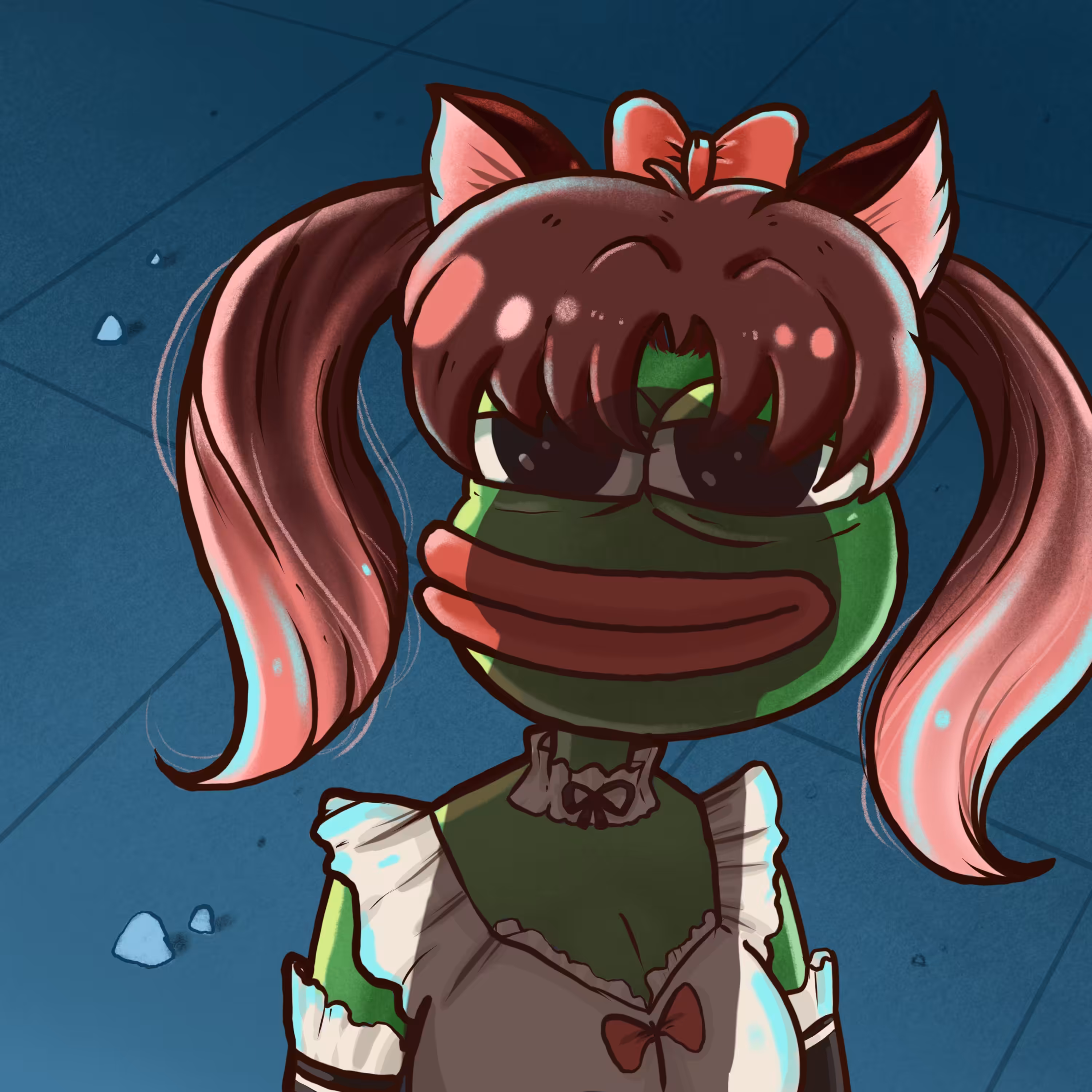 What is Pepe looking at ?