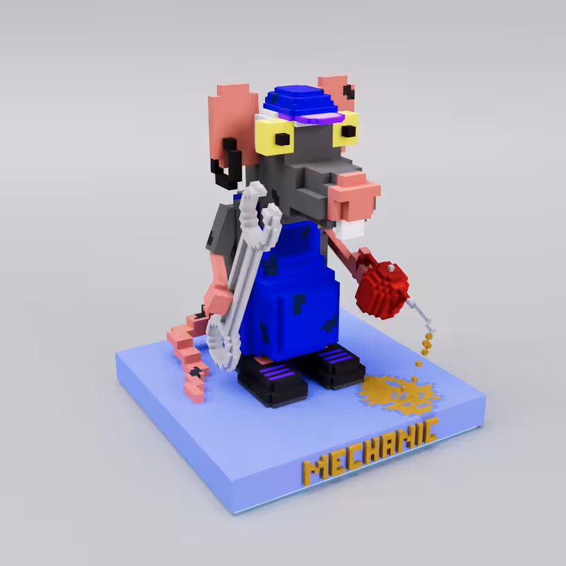 Rodeo posts: Punk Rat Next Generation 013 Mechanic