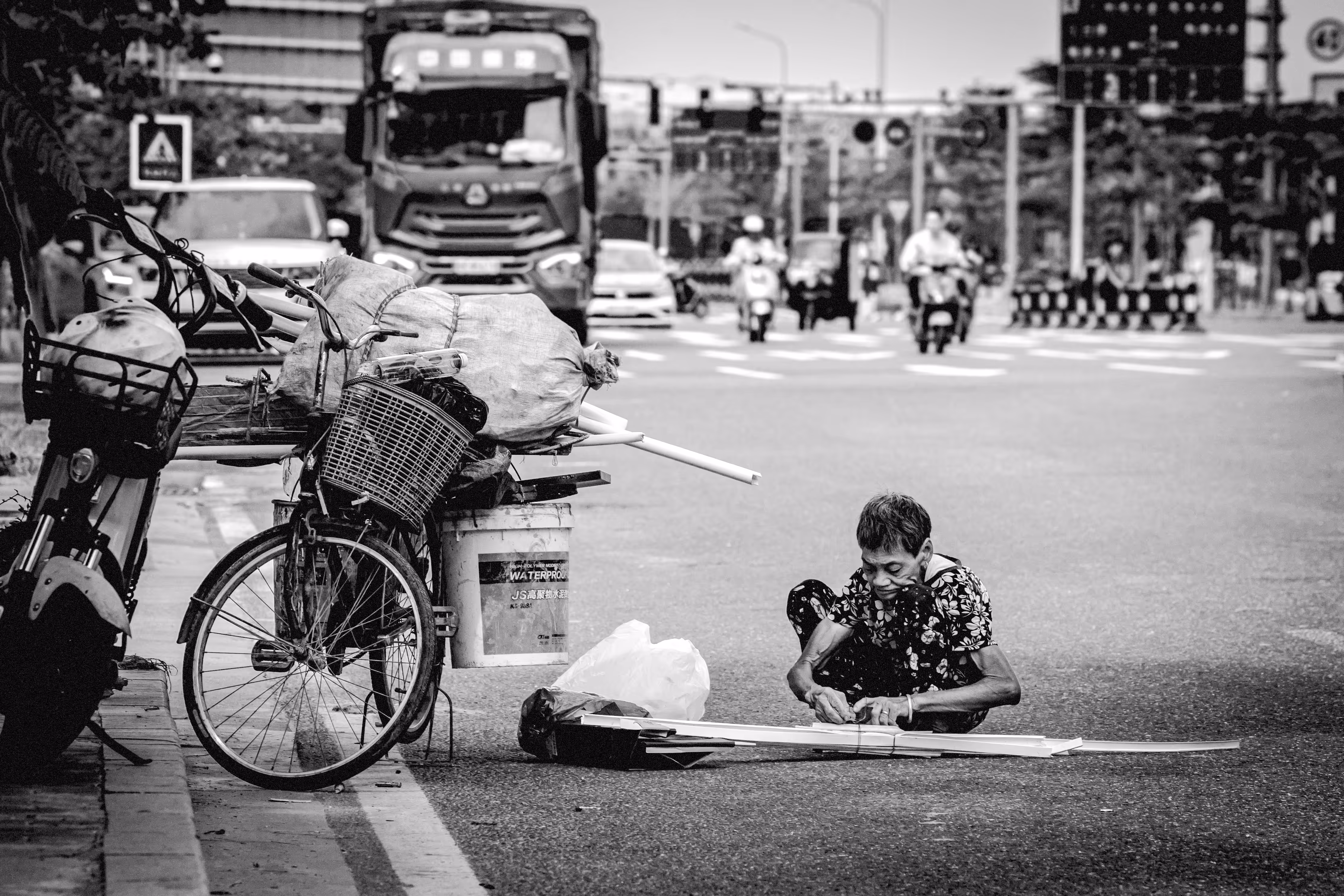 ๋Junk collector.