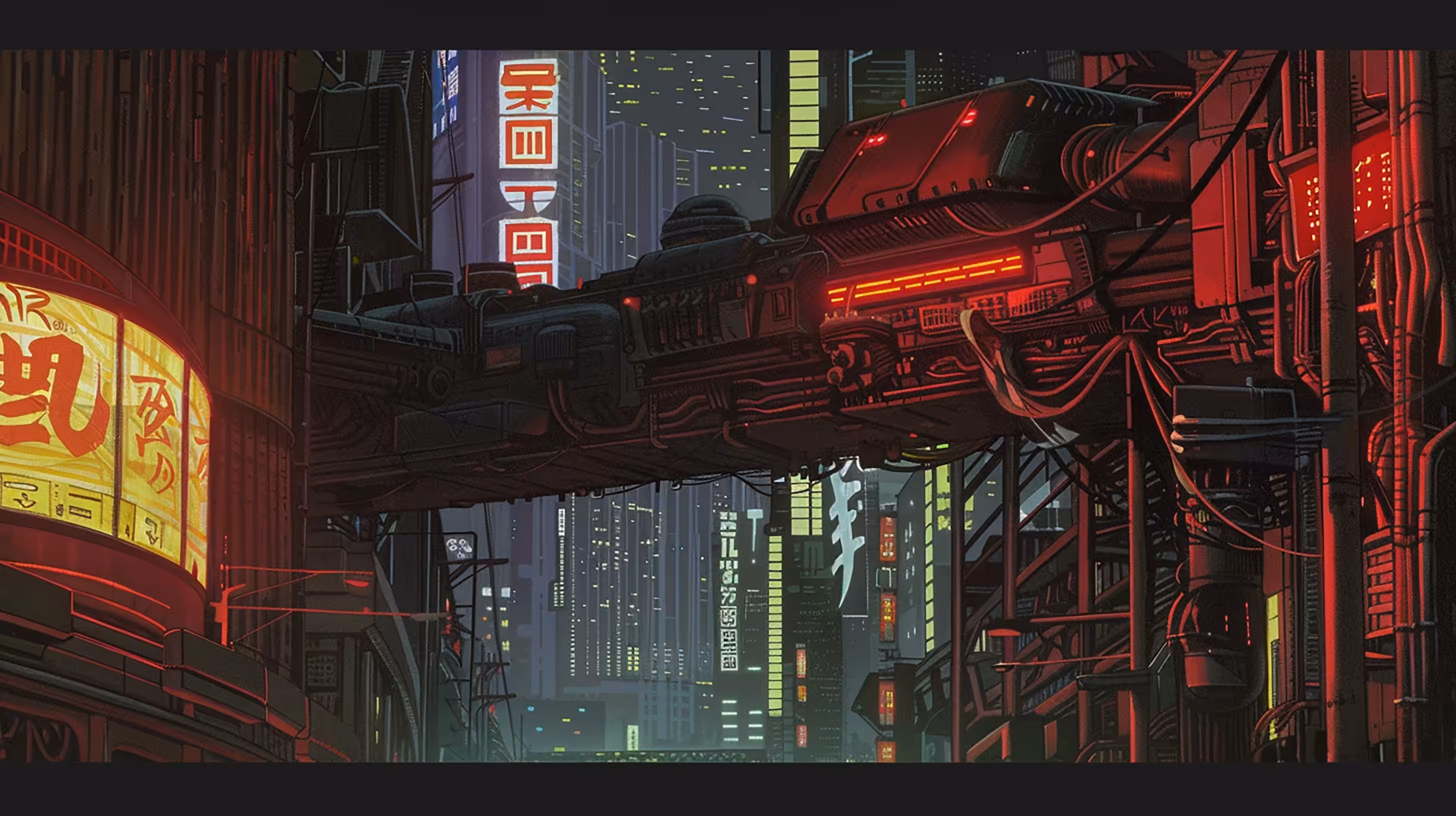 Megalopolis Backgrounds: Neon Nocturne