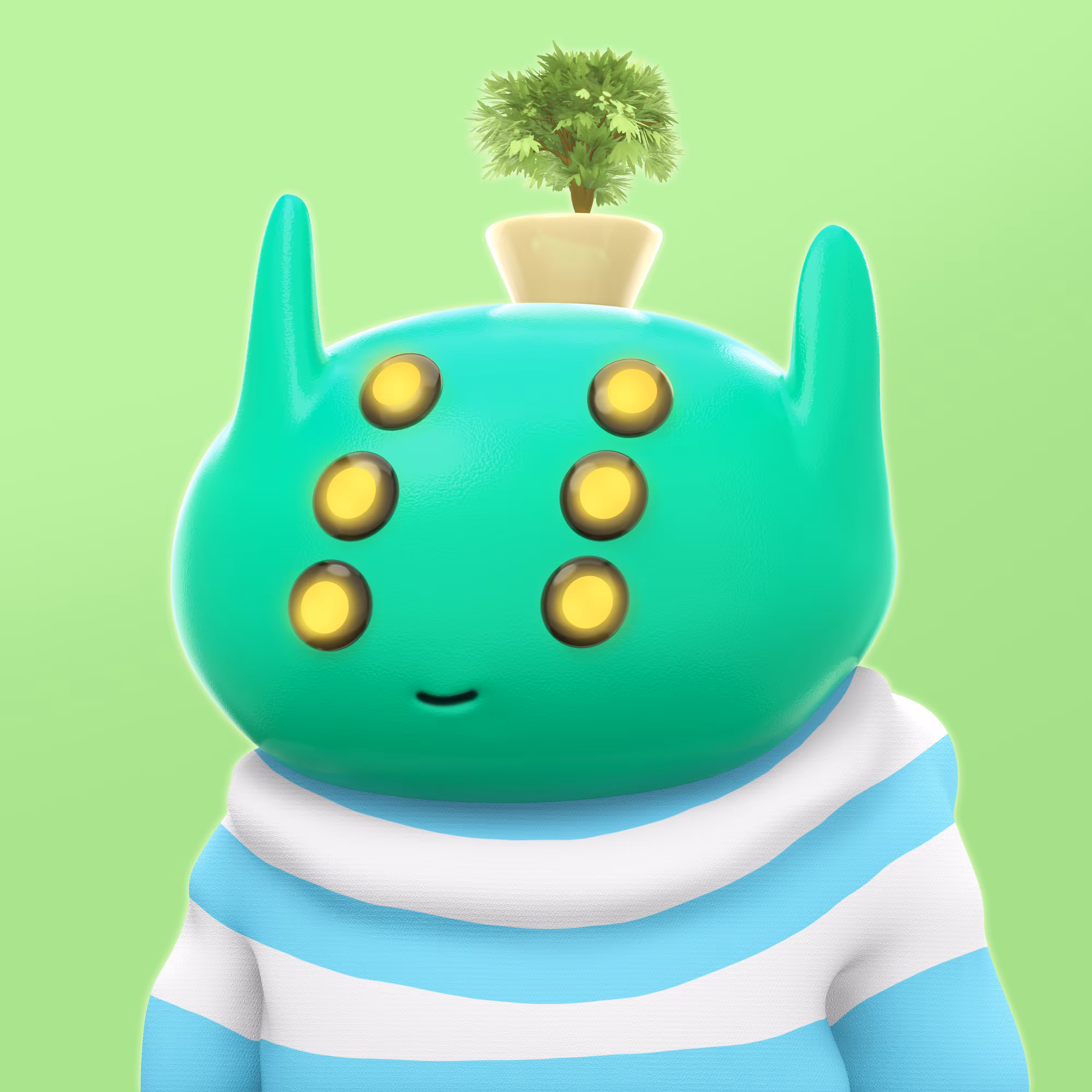 3D alien fren #2627