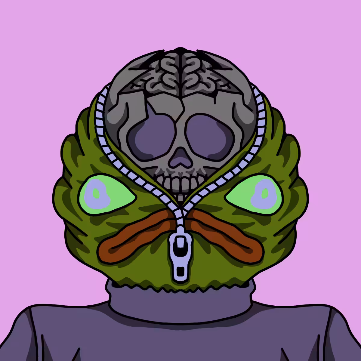 Hedz: |Hedz| Unzipped Frogface Garbage