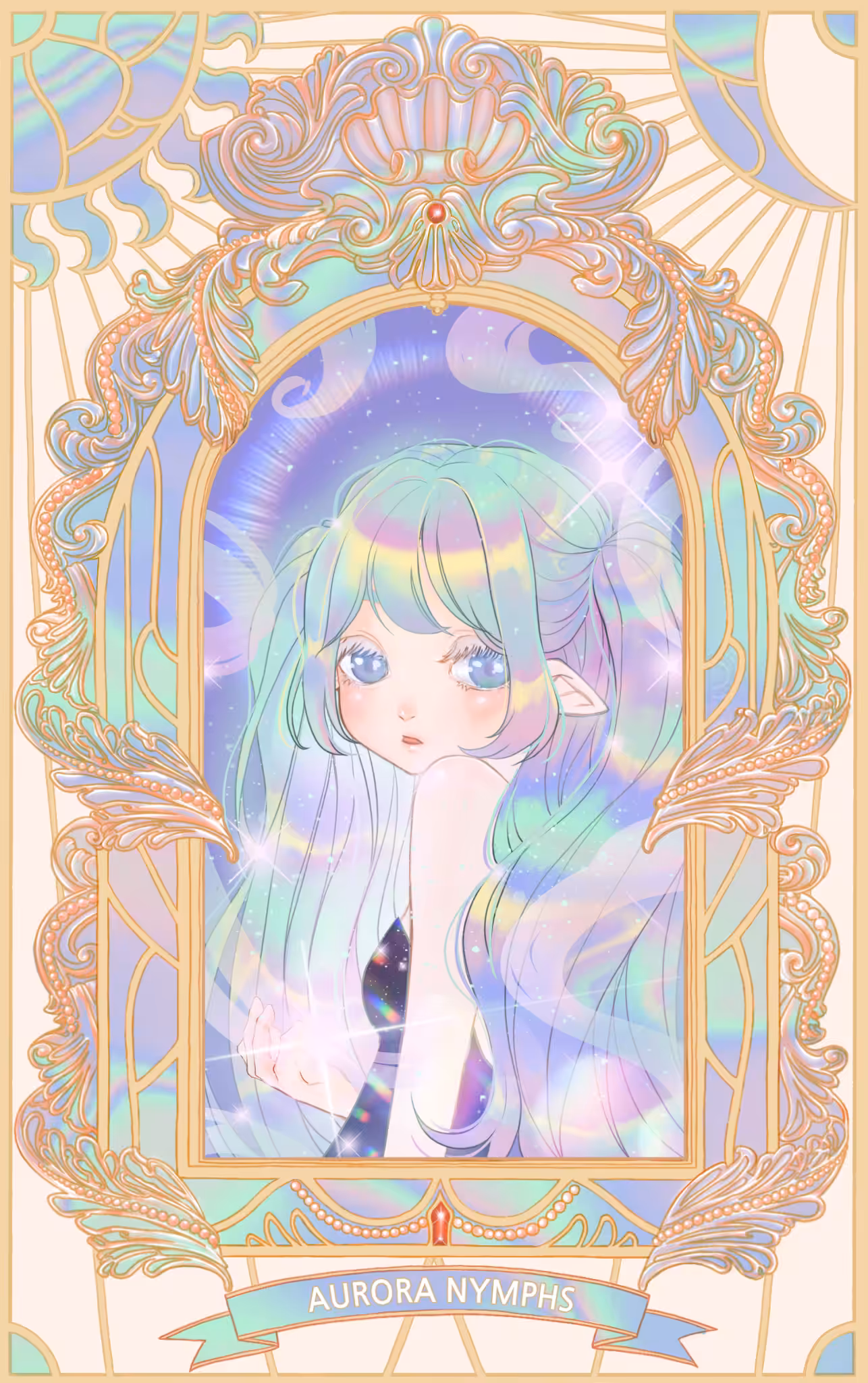 Aurora nymphs