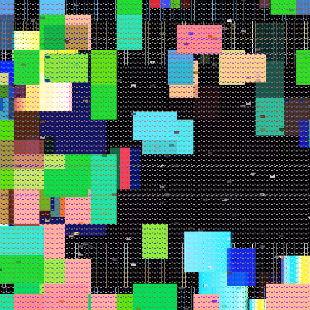 A Pixelated Dream Accumulations #49