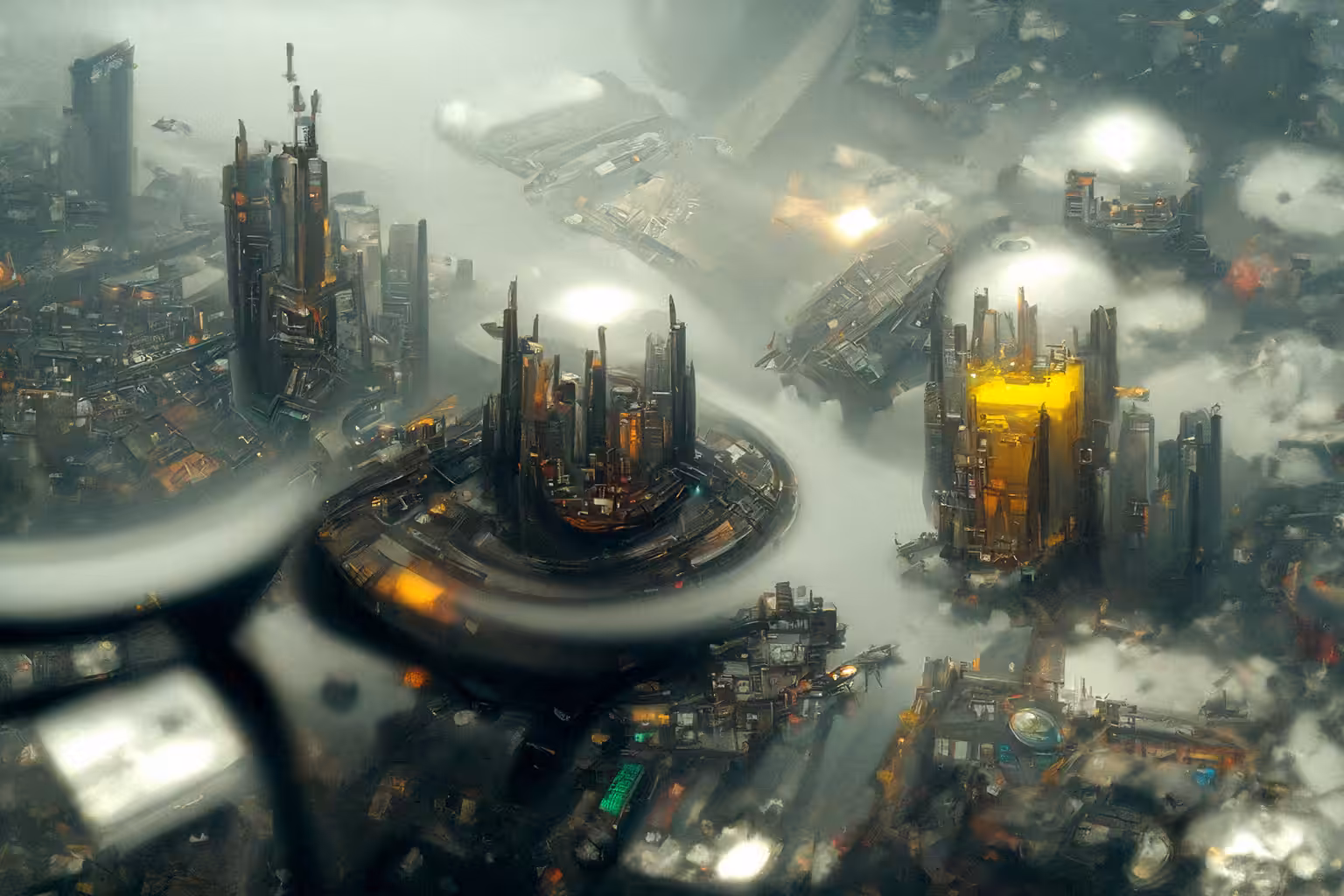 Alien Flyover - Business District 