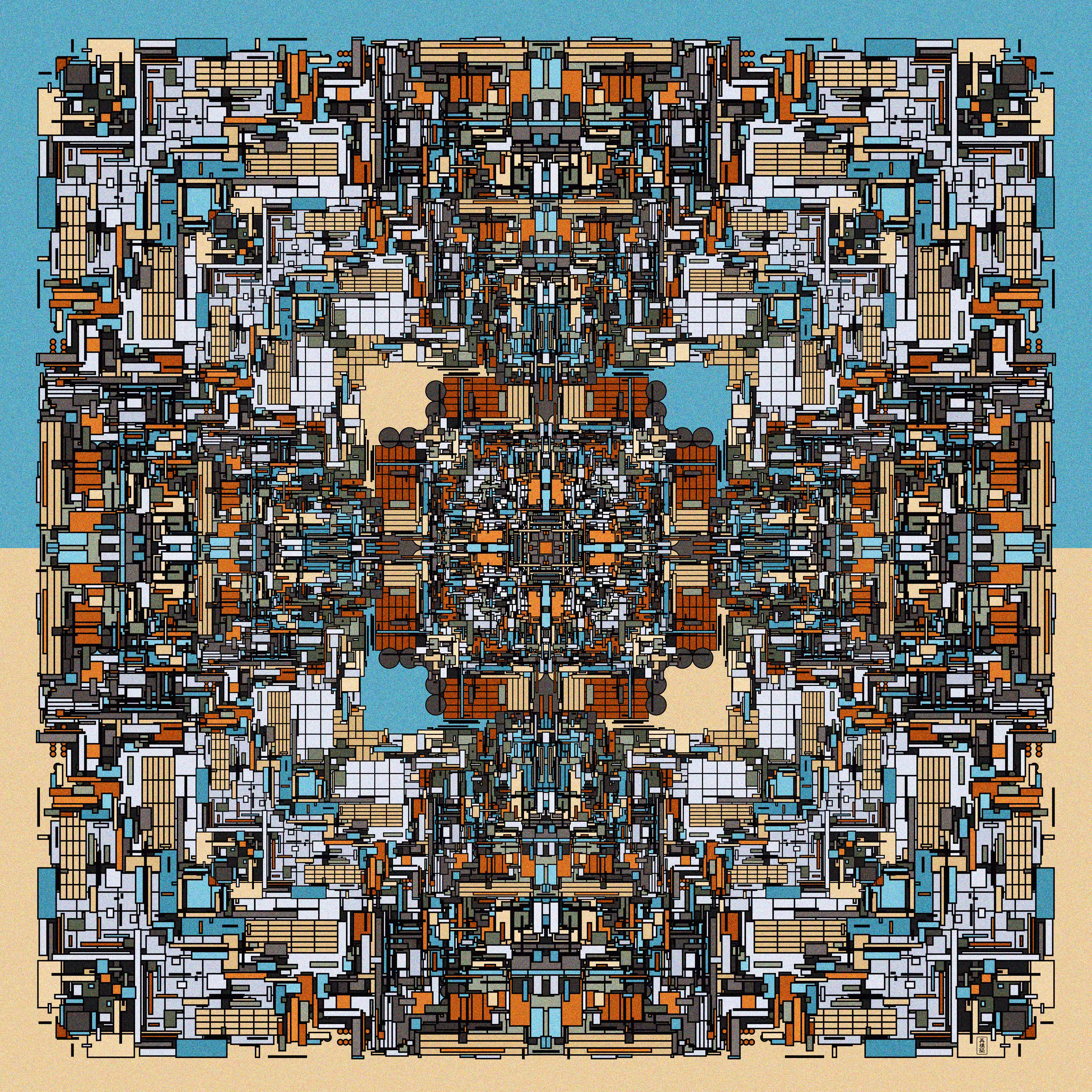 Rodeo posts: Geometrica - Hyper Qubit // Zone 7
