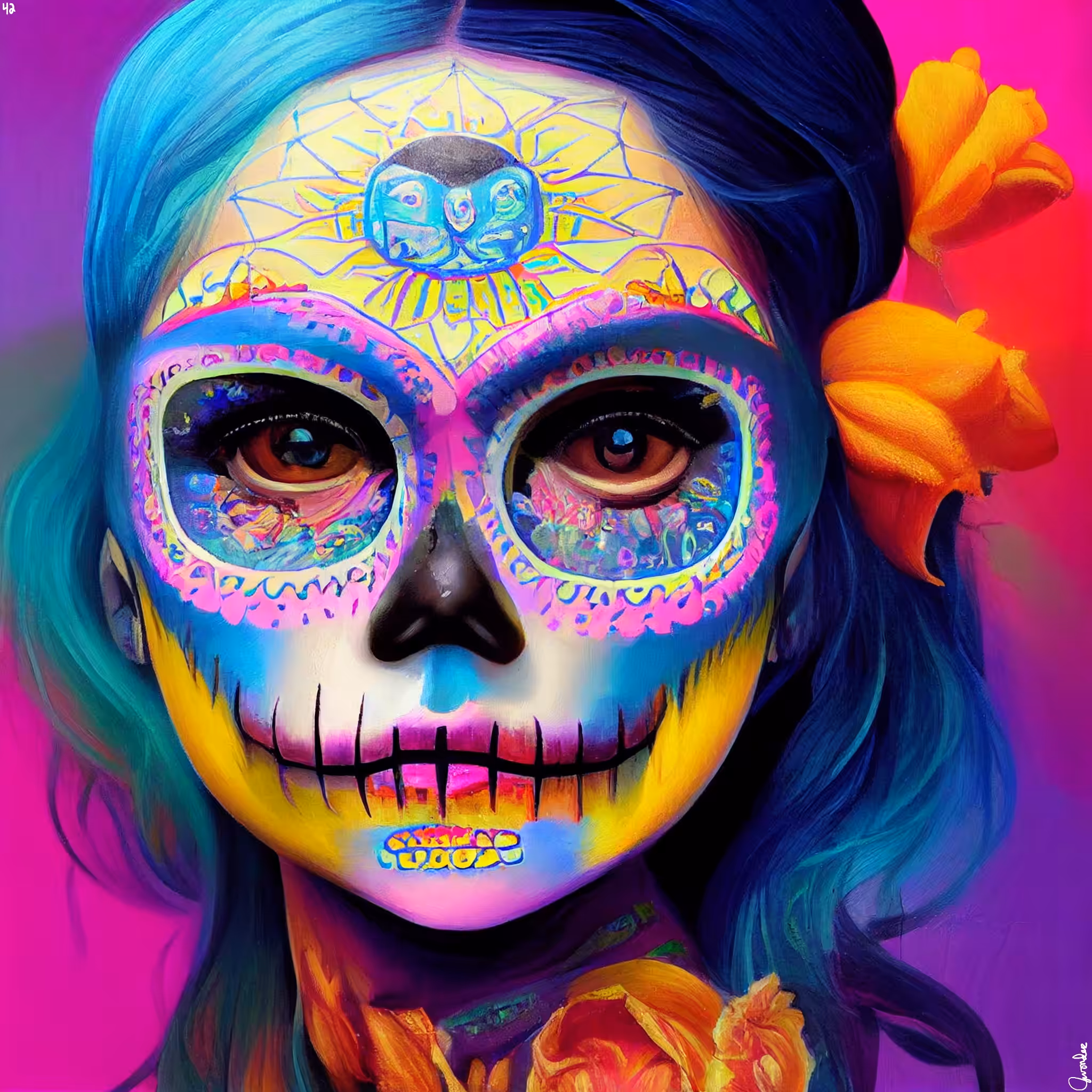 sugar skull #42