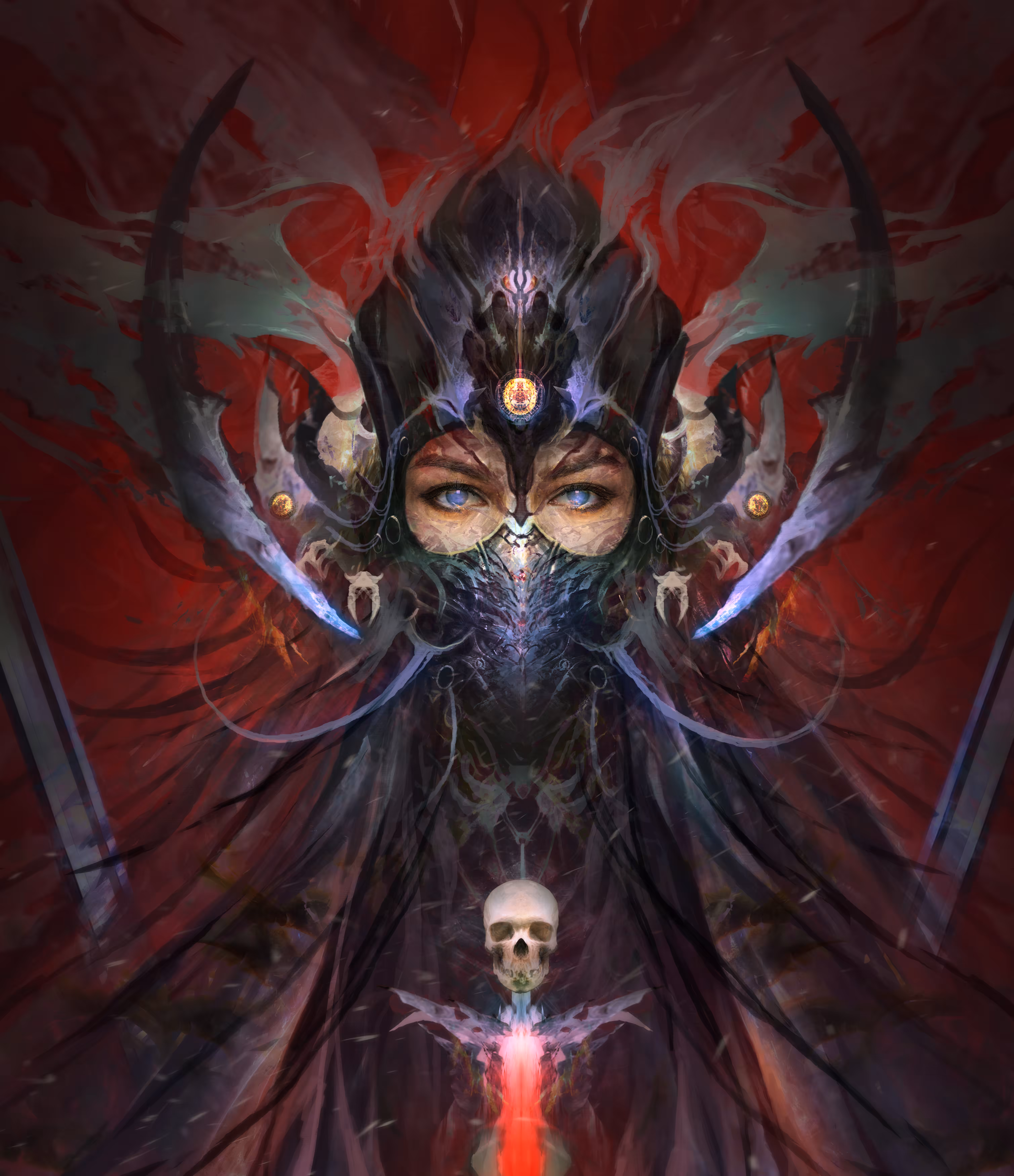 Goddess of war. Nikaria