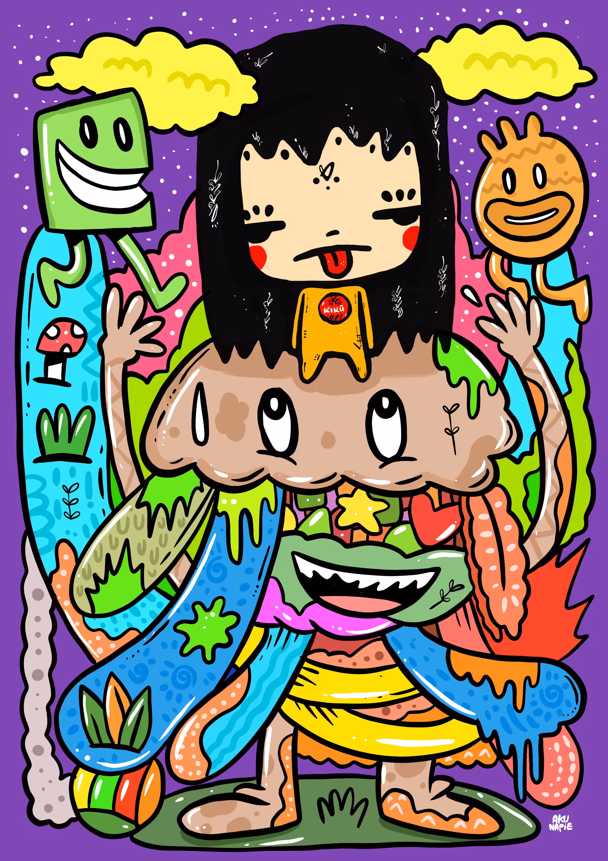 Fun Exploration 2022. AKU NAPIE X KIKU’S WORLD by SABET