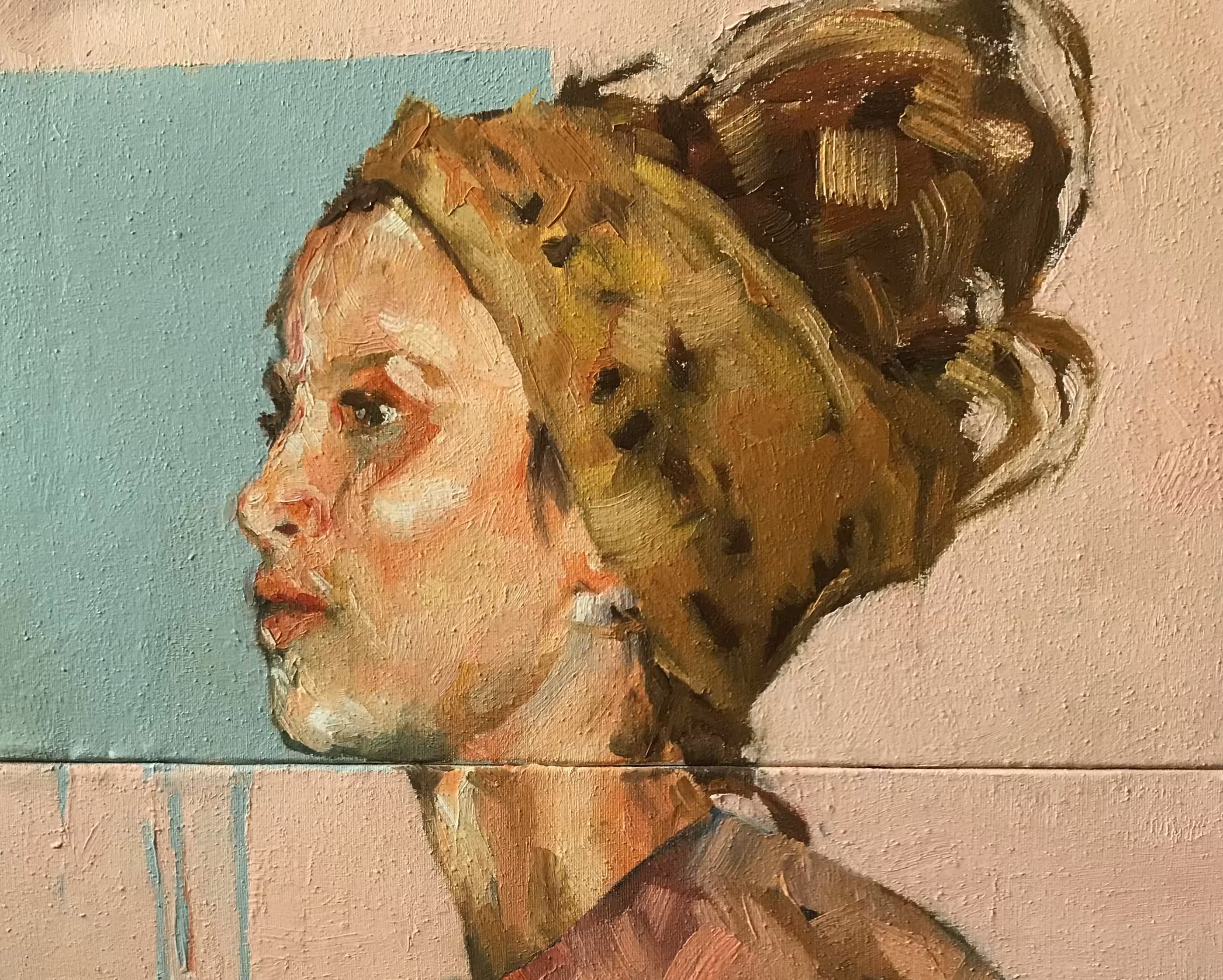 Woman with headband 