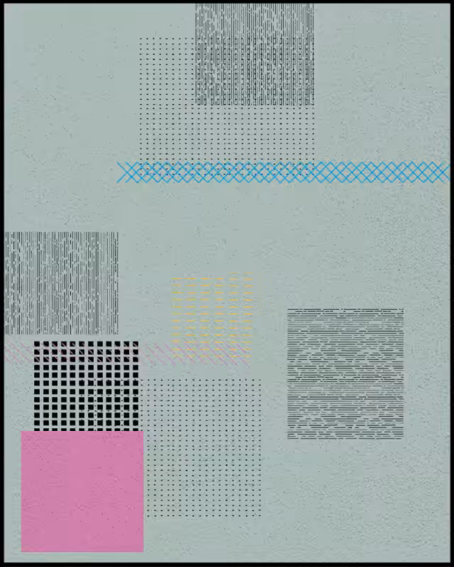 Dance of lines and shapes #2