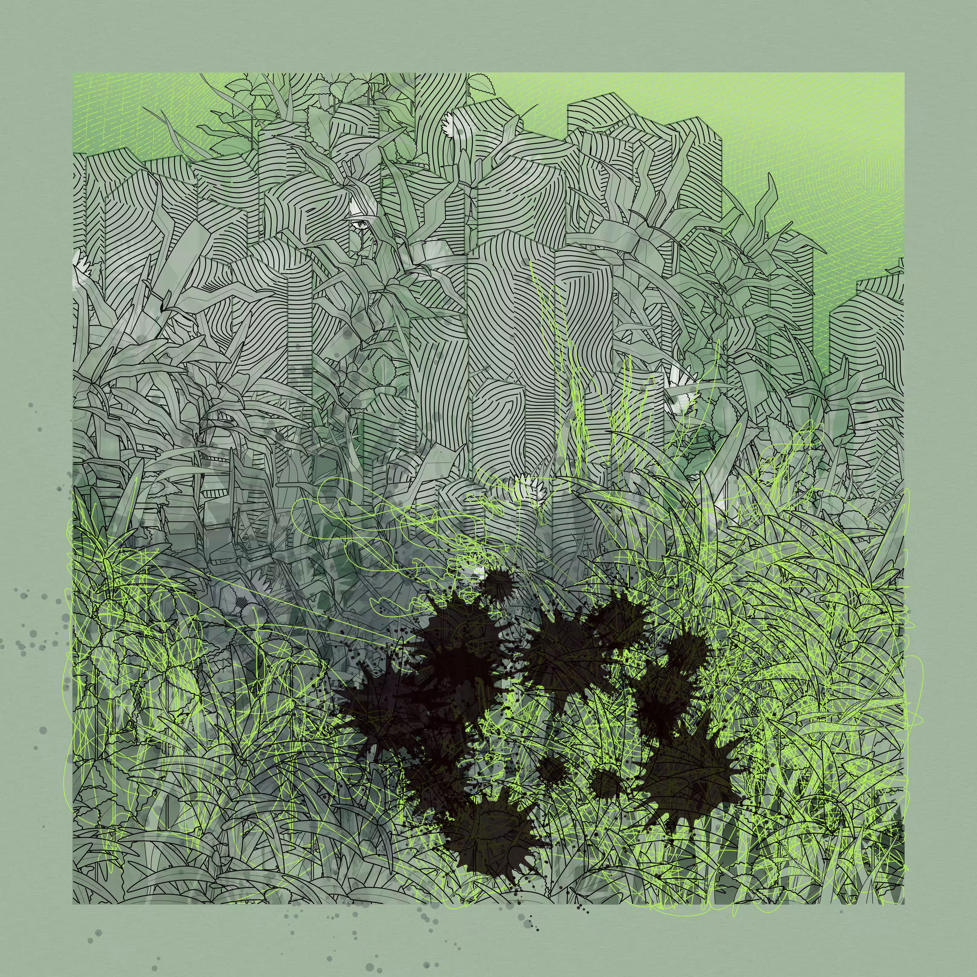 Landscape with Carbon Capture #11048