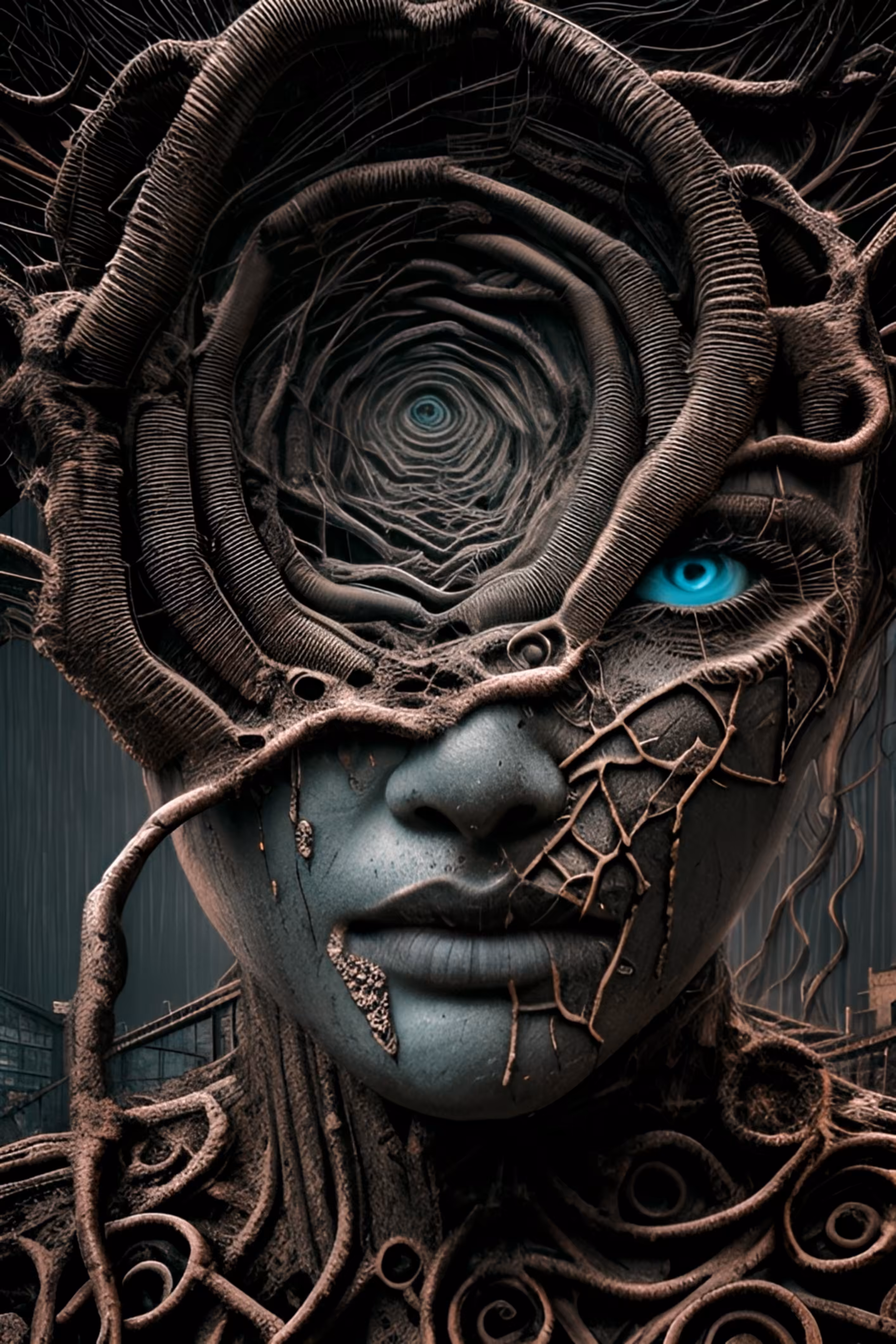 Blue eye