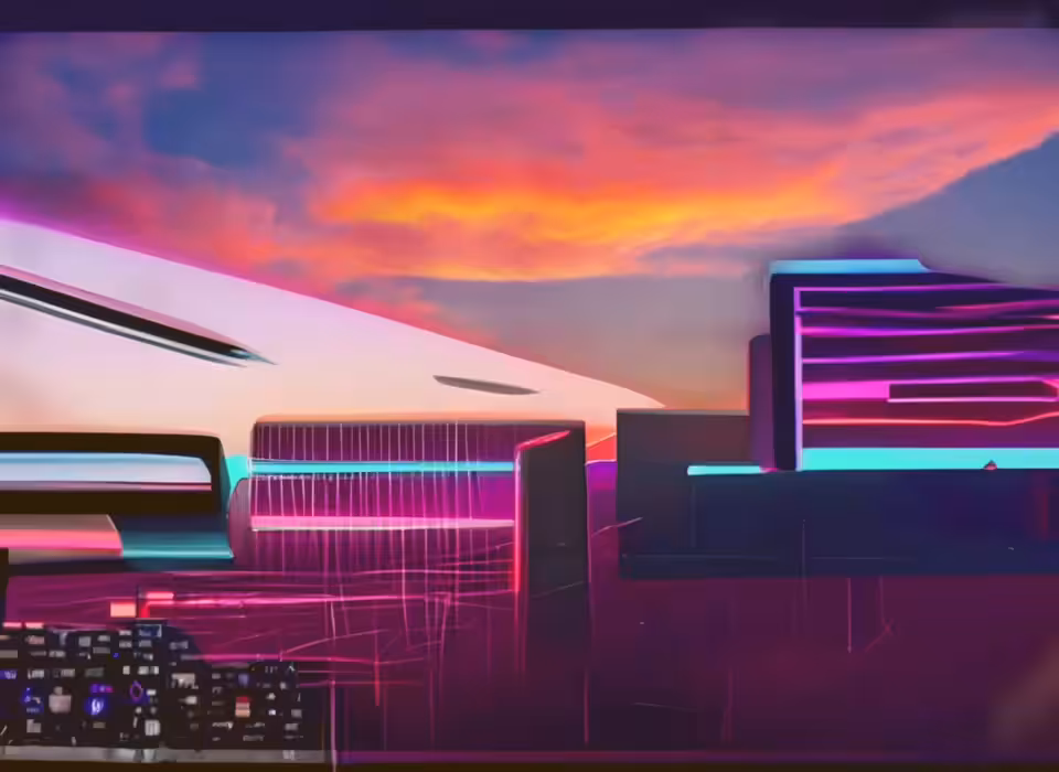 Synthwave Skyline
