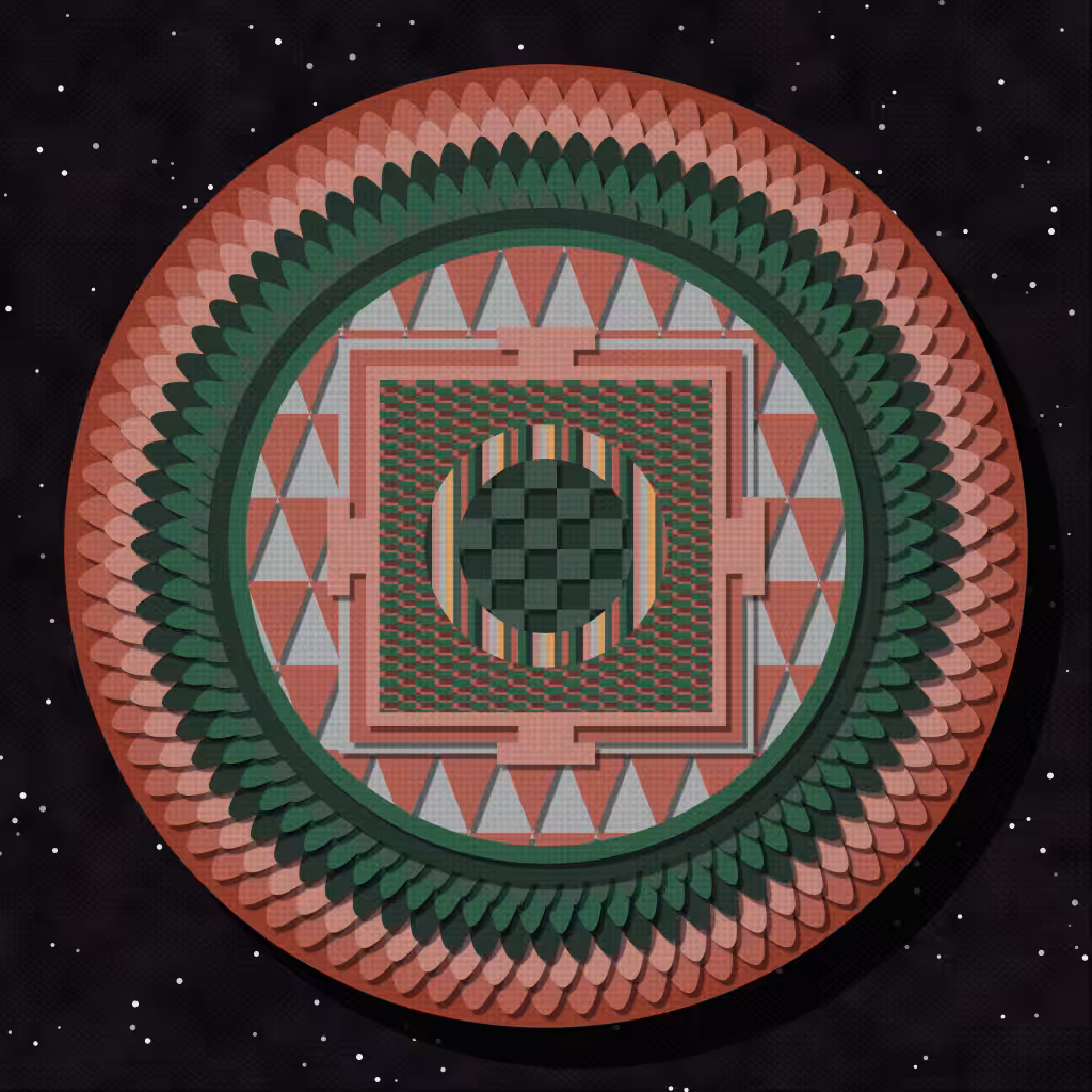 Paper Mandala #164