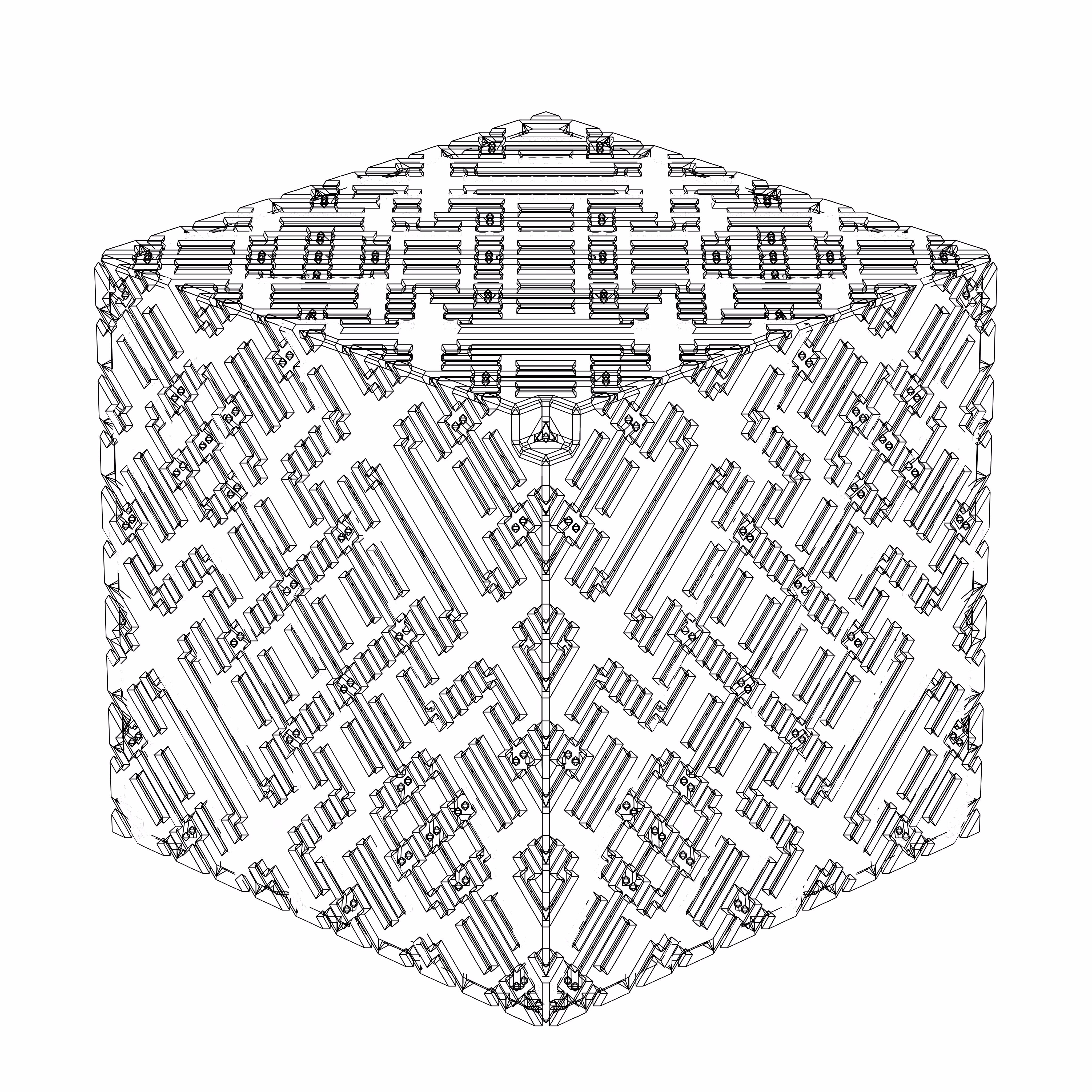 LL21 Alien Art Cube #50