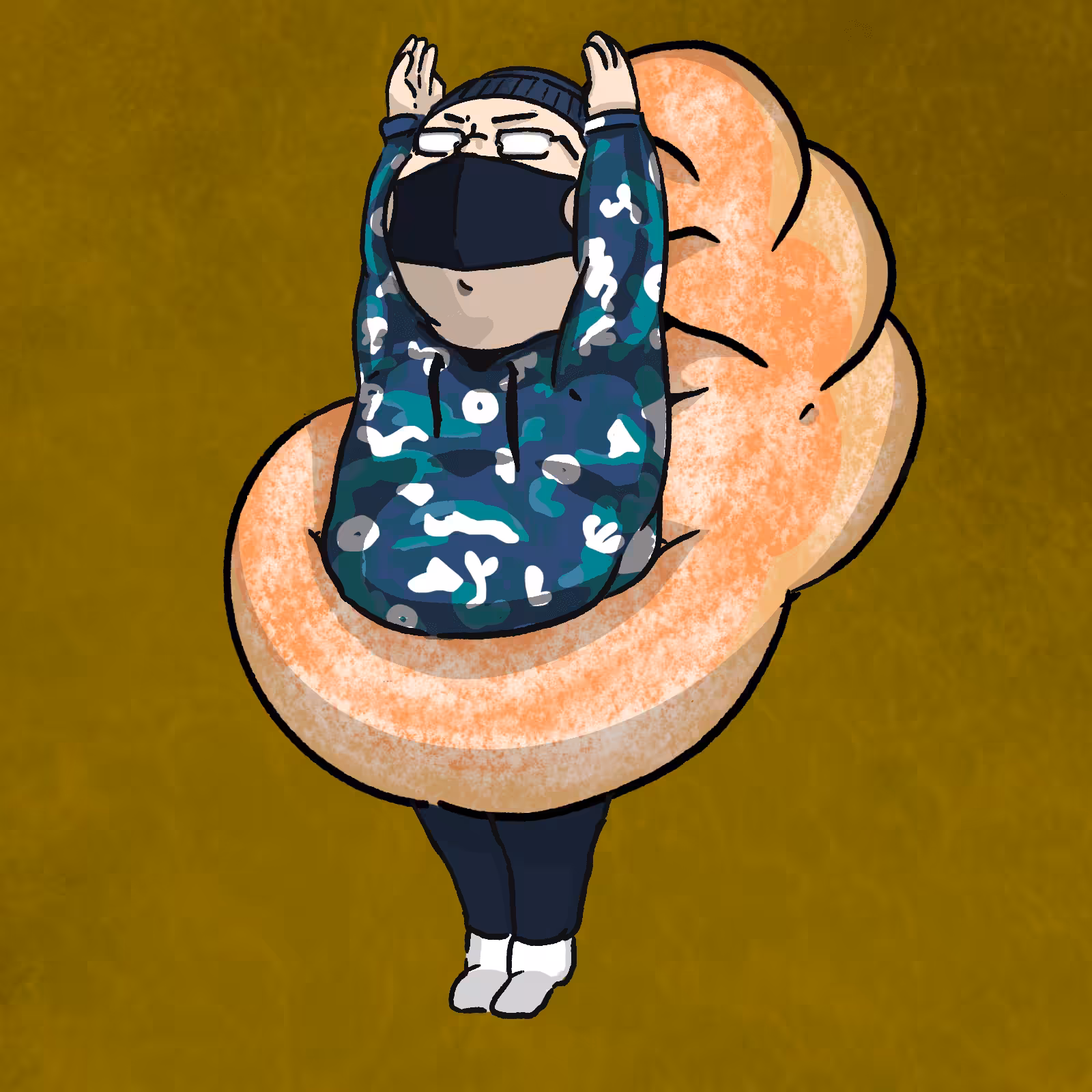Daily life in donuts for TOP Holder @Phase１