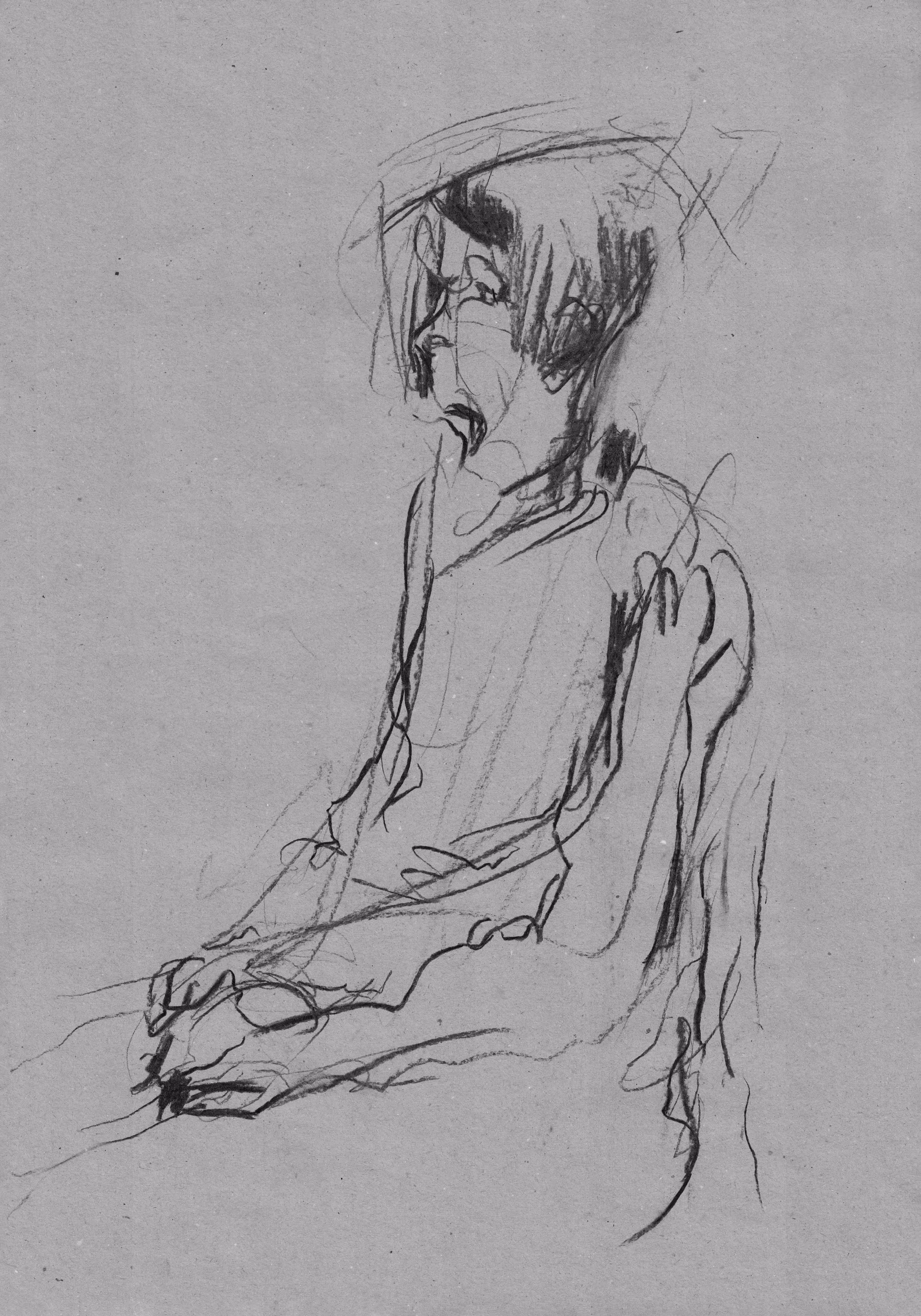 Woman seated