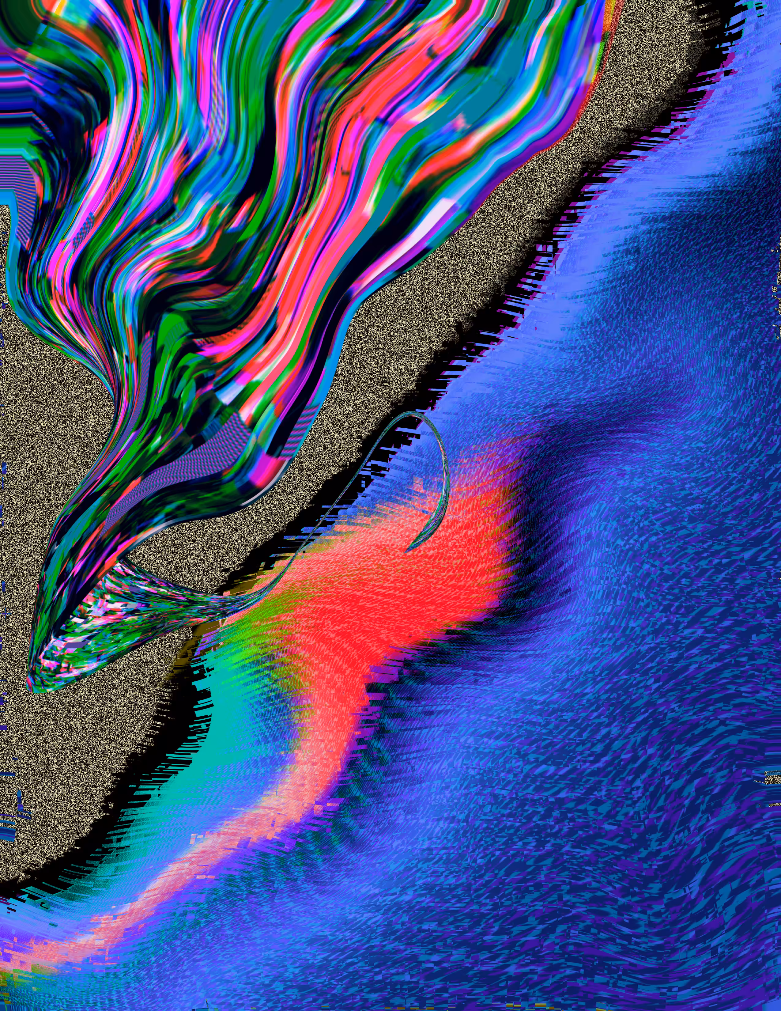 Disruptive Abstract Digital Art