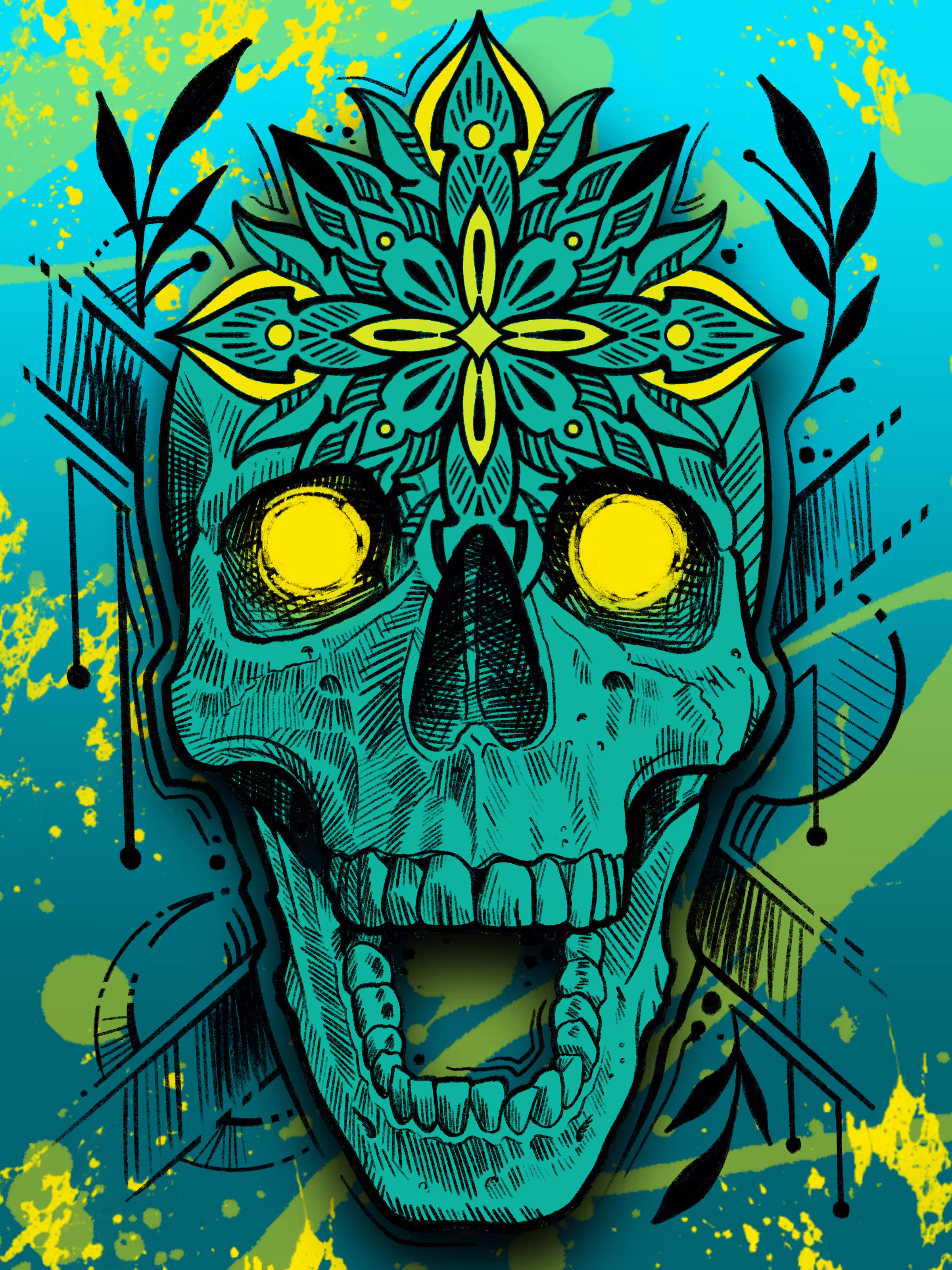 Mandala Scream