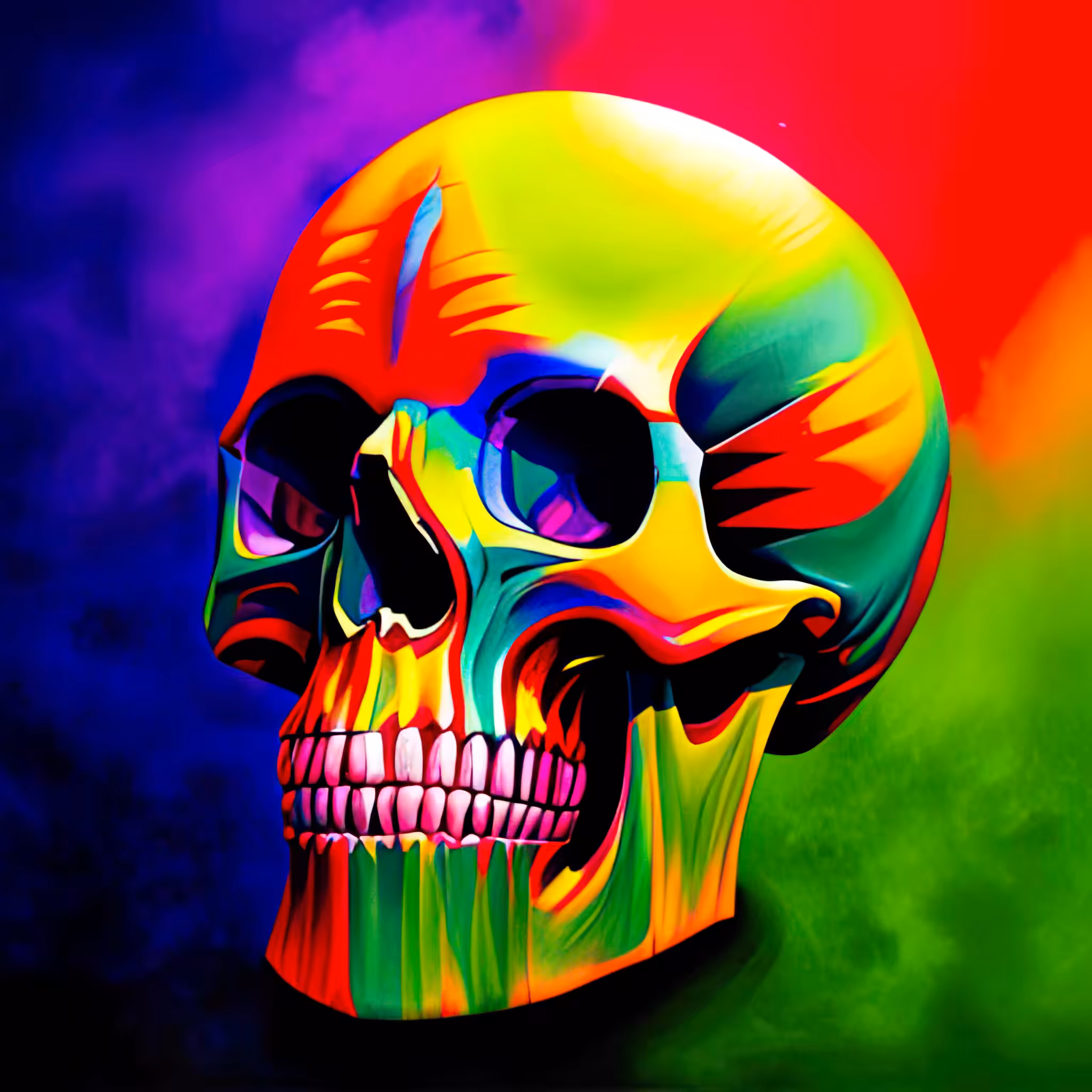 Head Case - A Color Study: Head Case #166