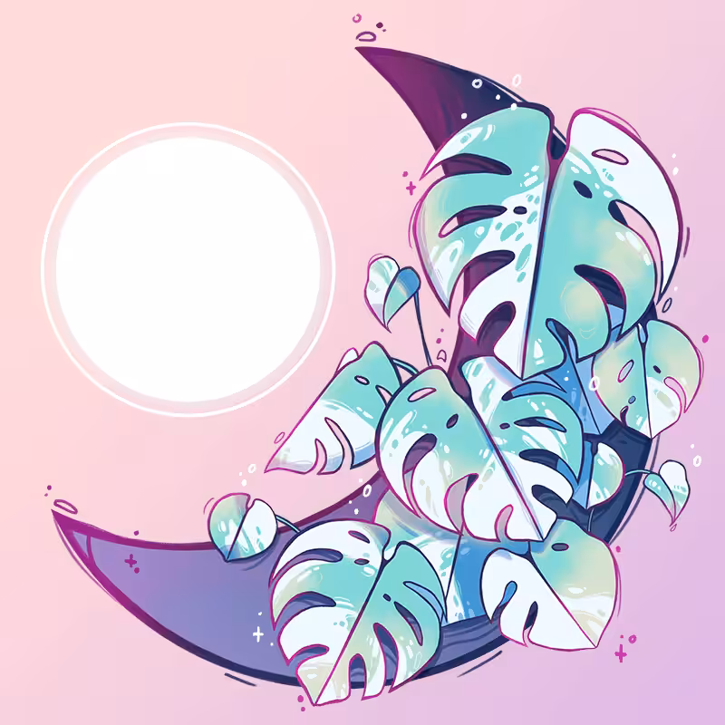 Moon #22 Monstera