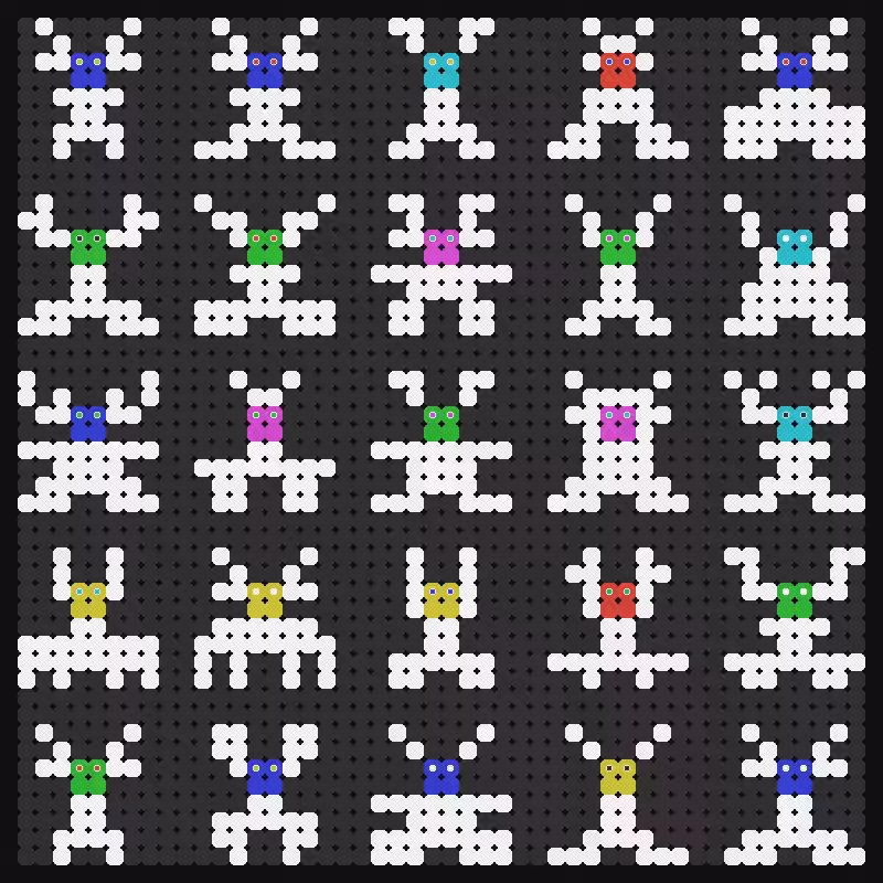 8x8 Pixel Creatures #121