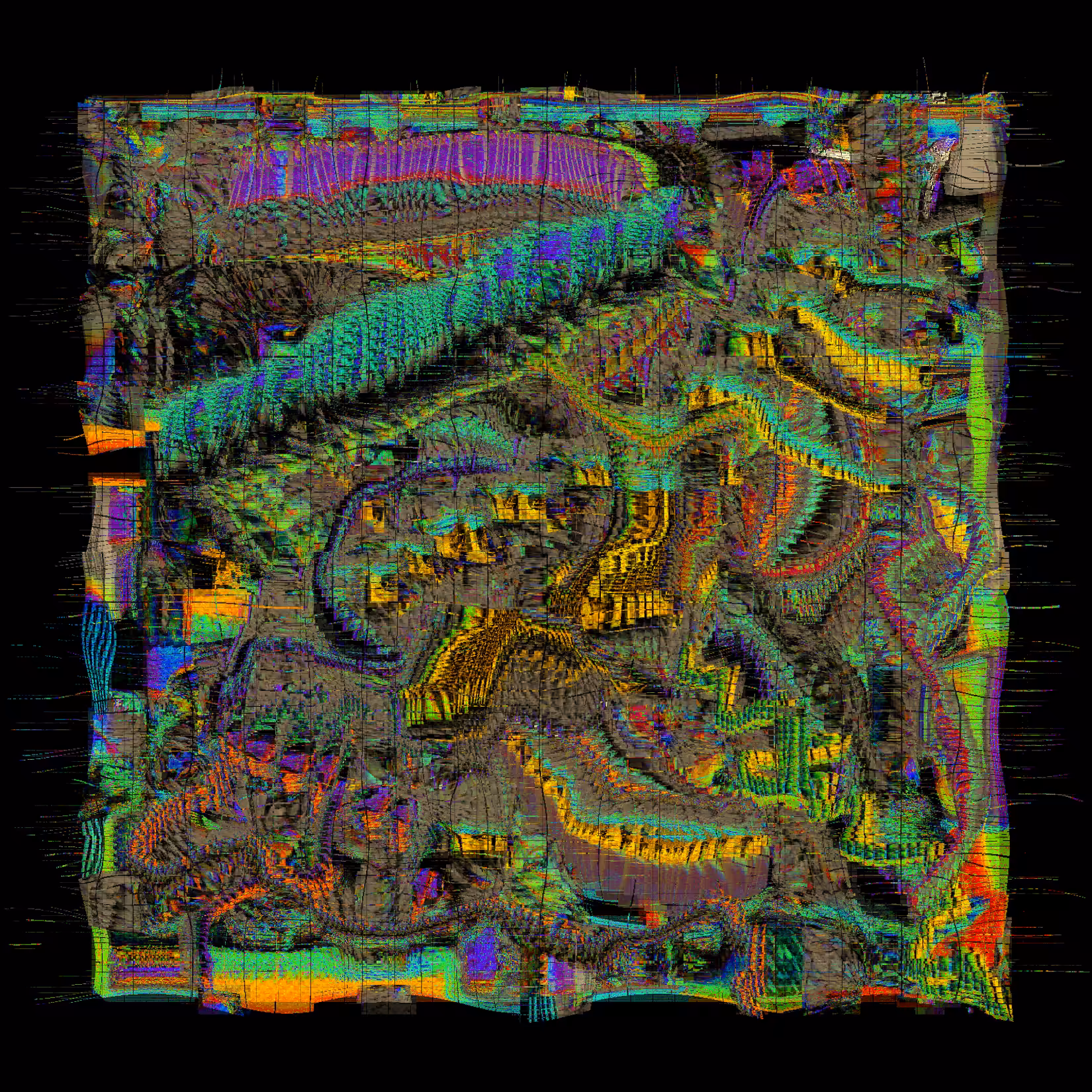 Glitched Traces: Remixed Mirrors