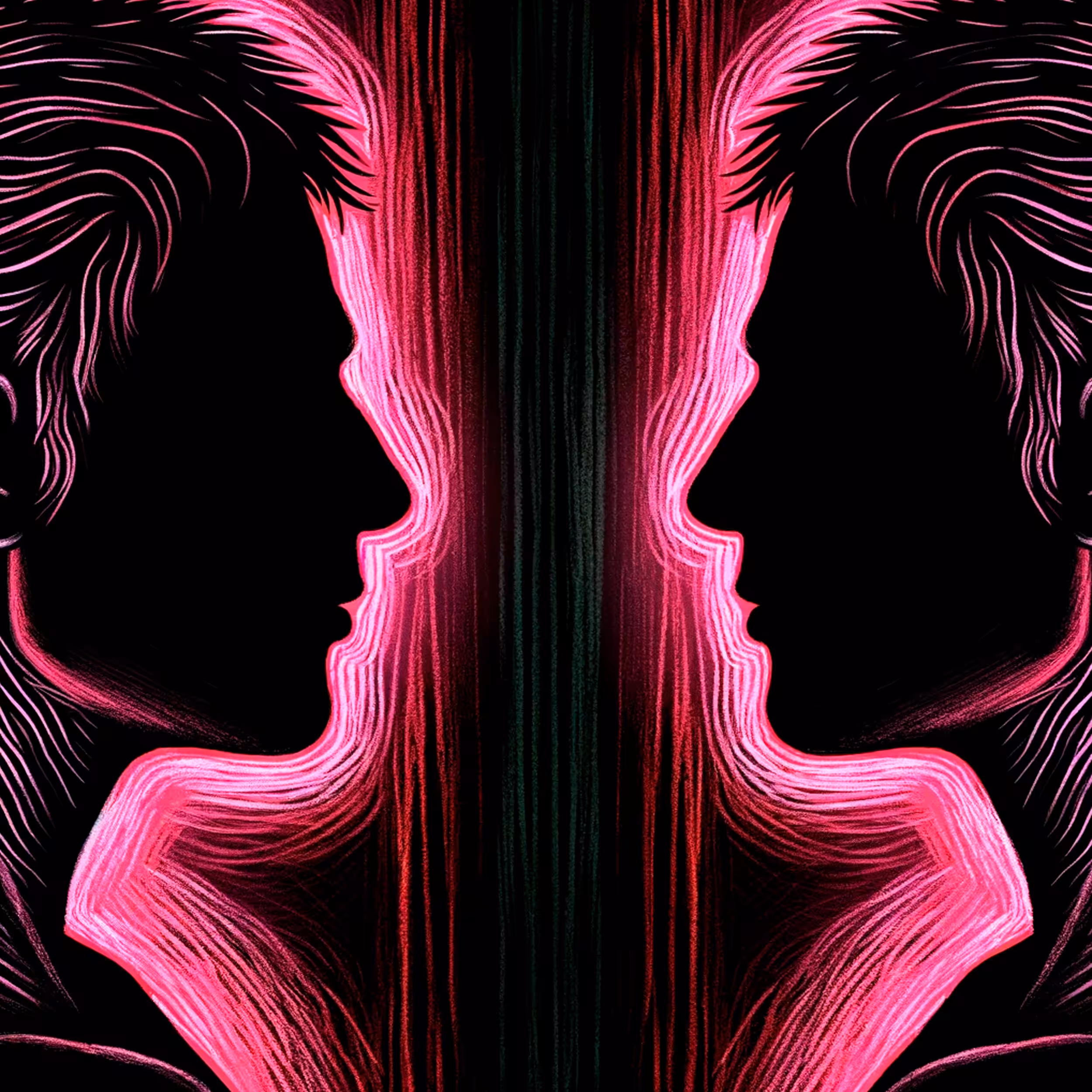 Abstract Digital Emblem: Digital Emblem 67 - Brother and Sister Part One