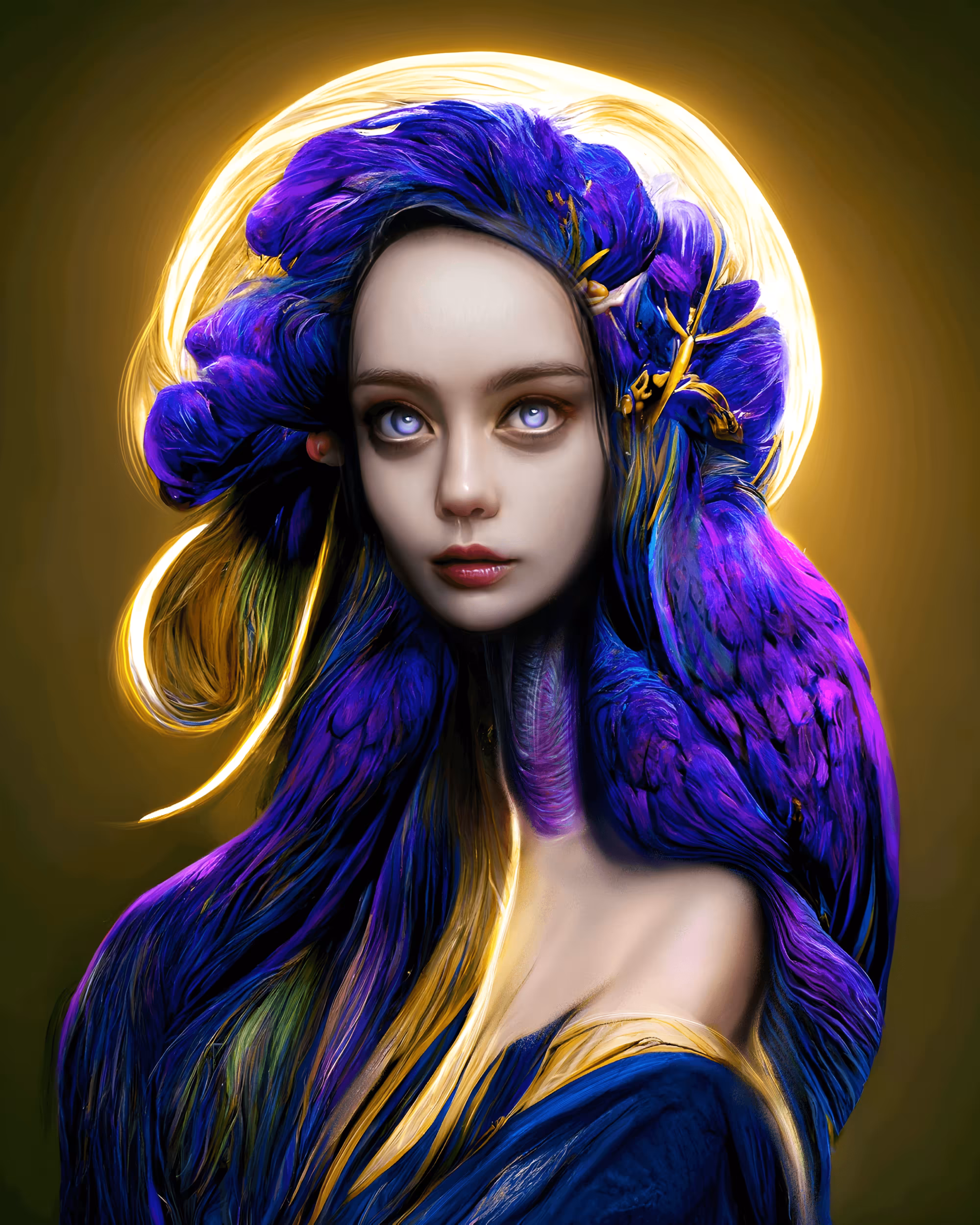Freaky Goddess #66 Blue Bird