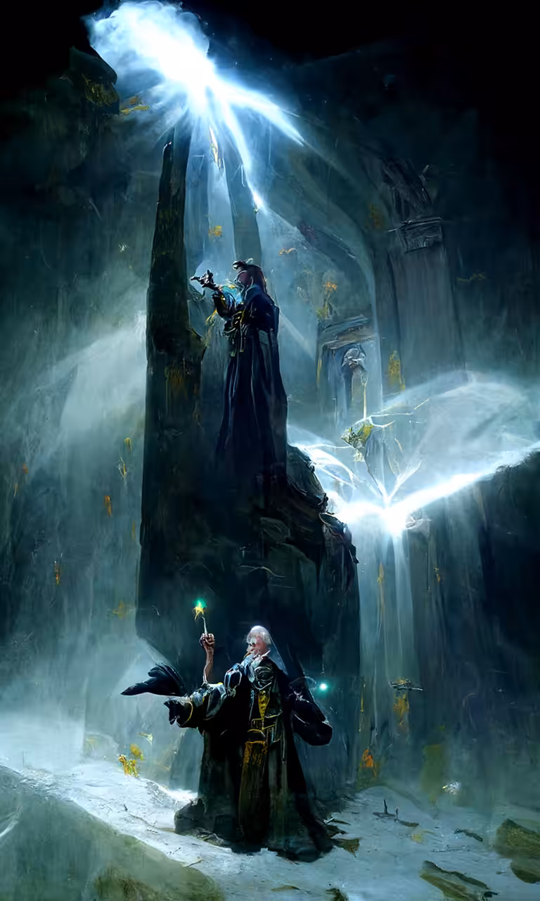 The Sorcerer and the Sacred Light #1