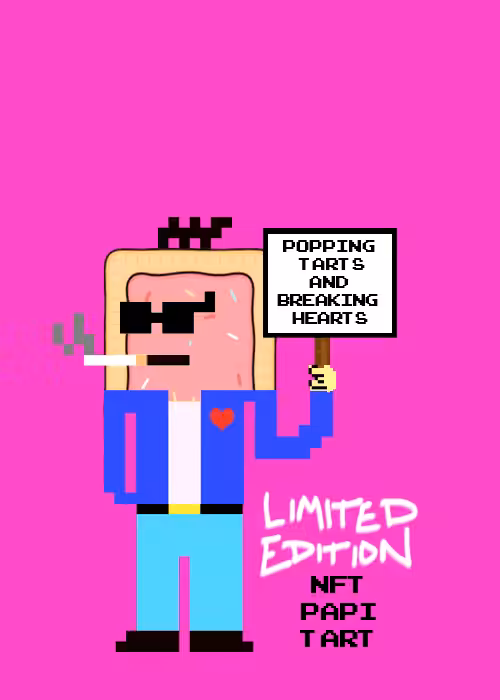 NFT PAPI MINI - "NFT PAPI TART" LIMITED EDITION 1/1