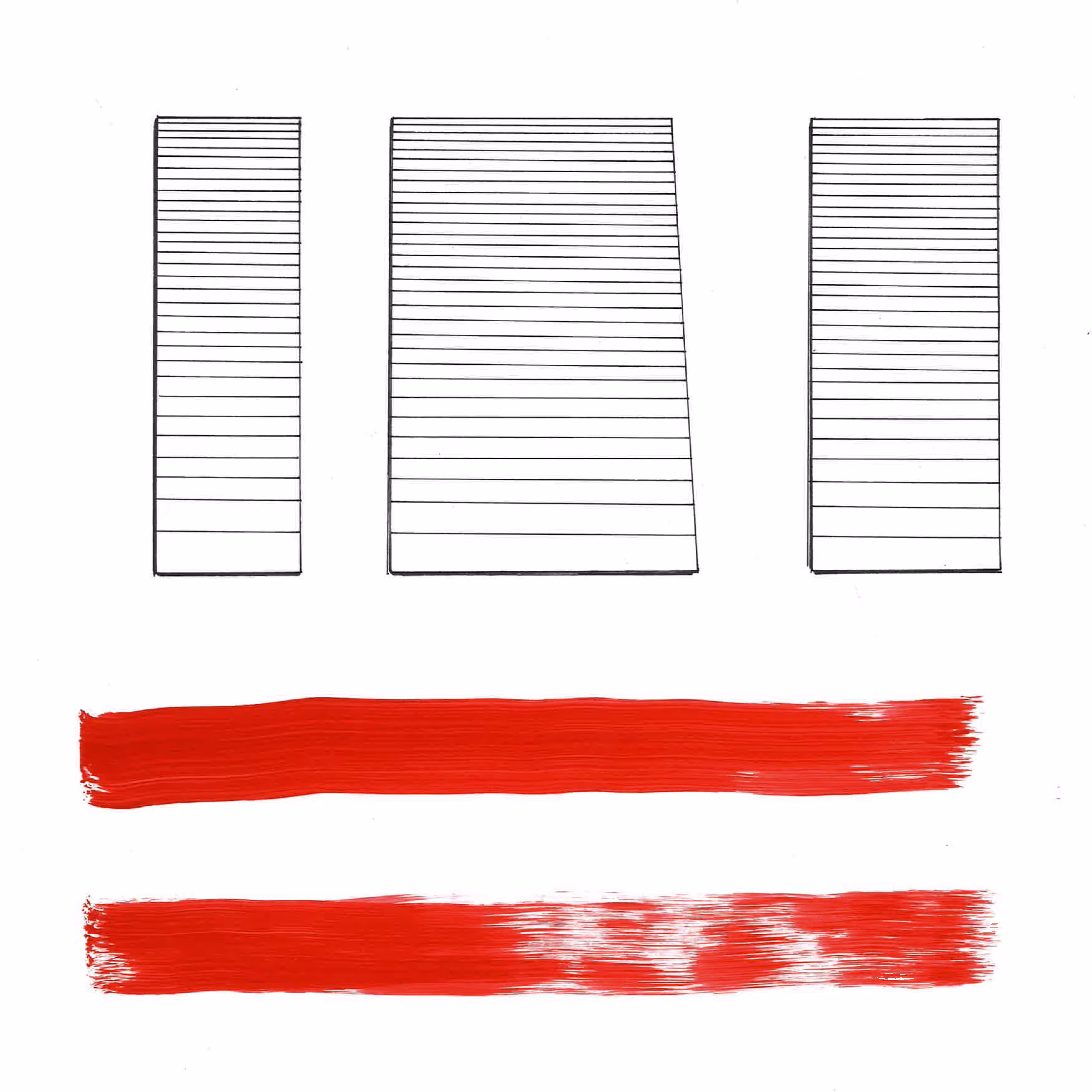 The Red Outside of the Box Variation III