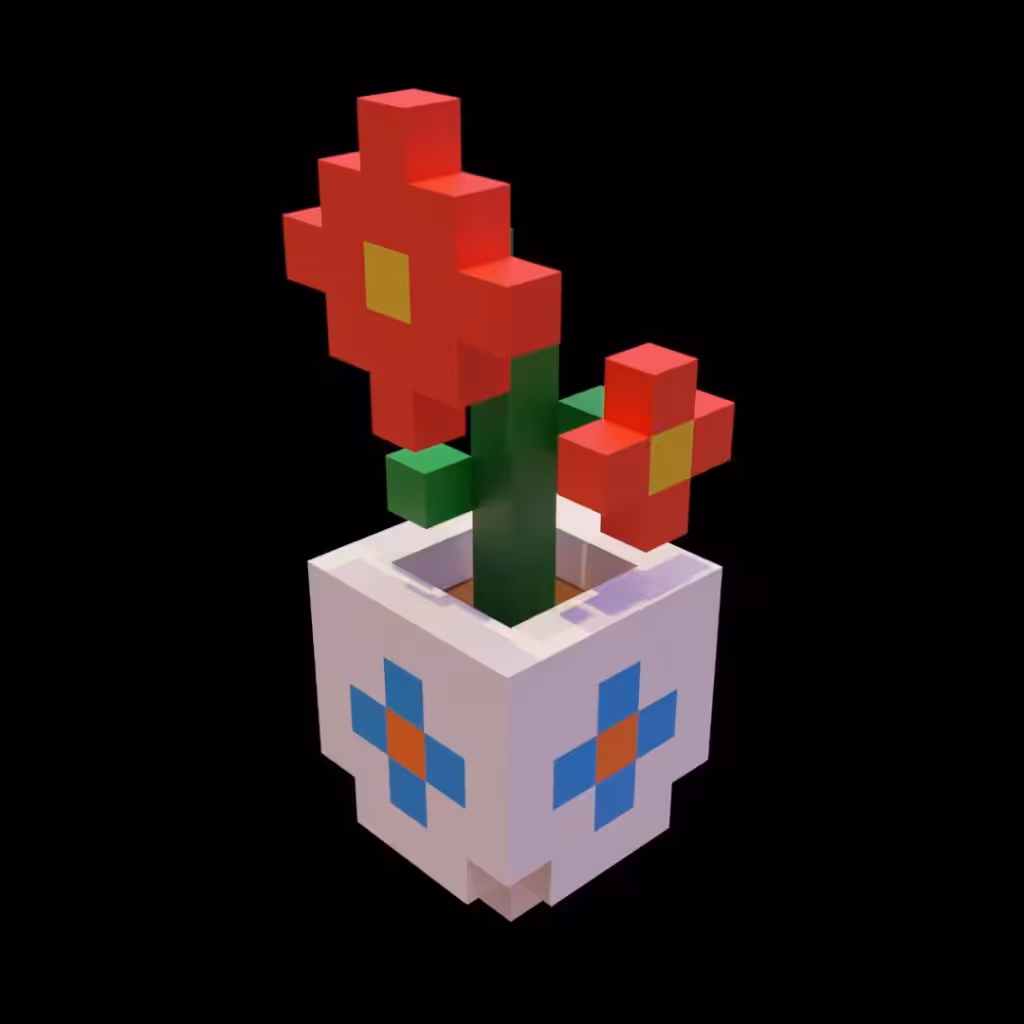 Little red flower