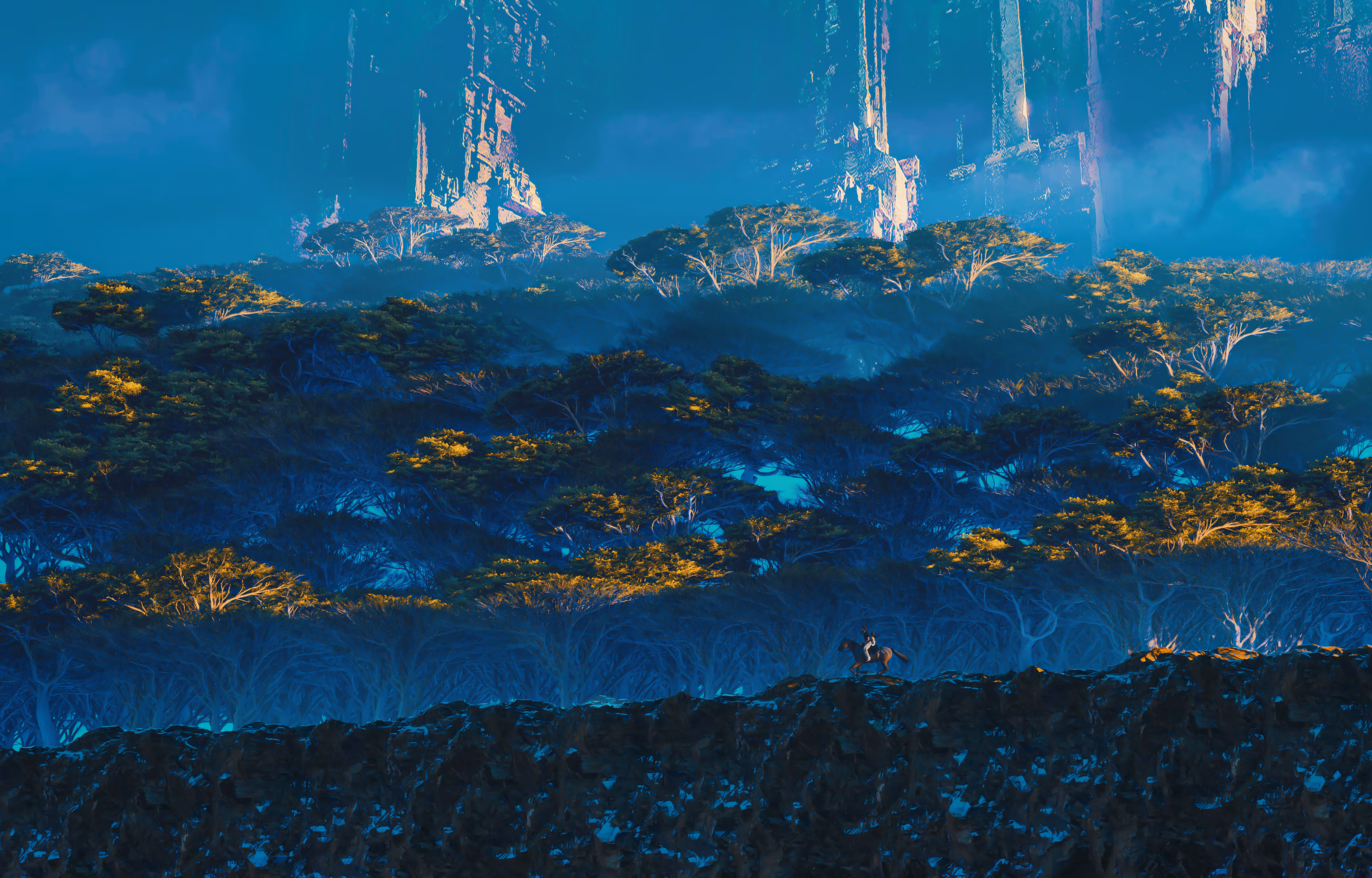 Forest of the Blue Dragons | The Odyssey 