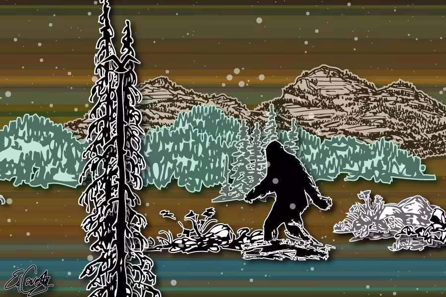 Capture Bigfoot - Wild Paper Series #119