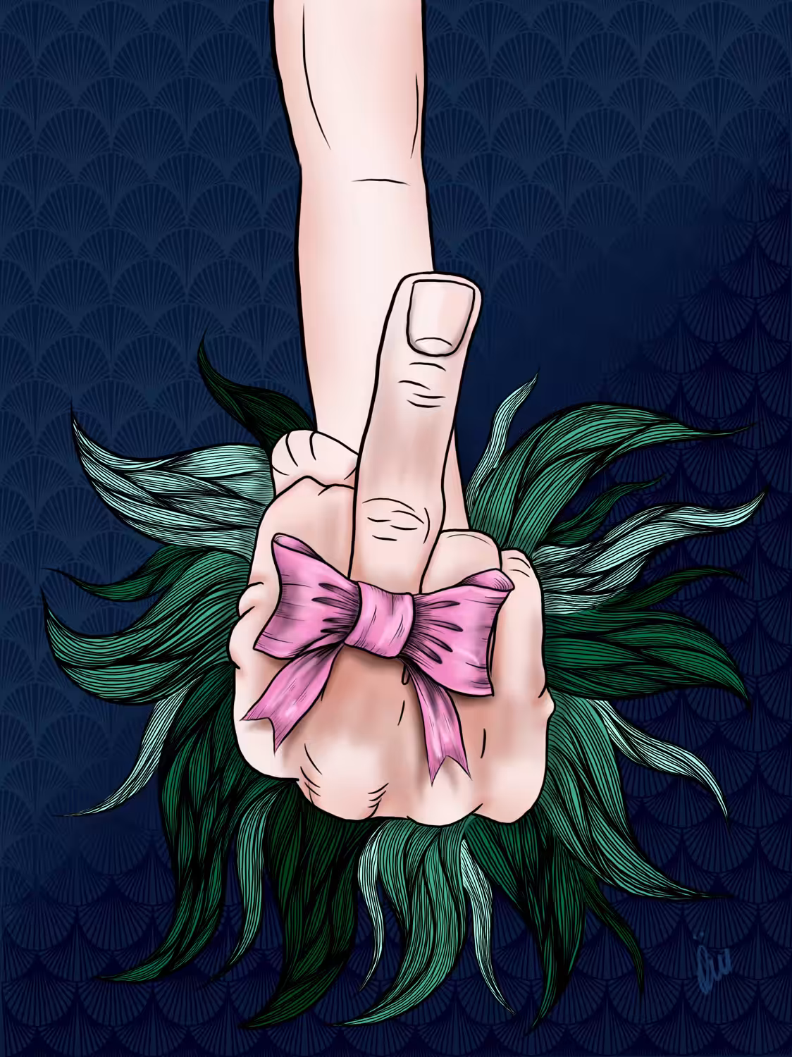 F finger