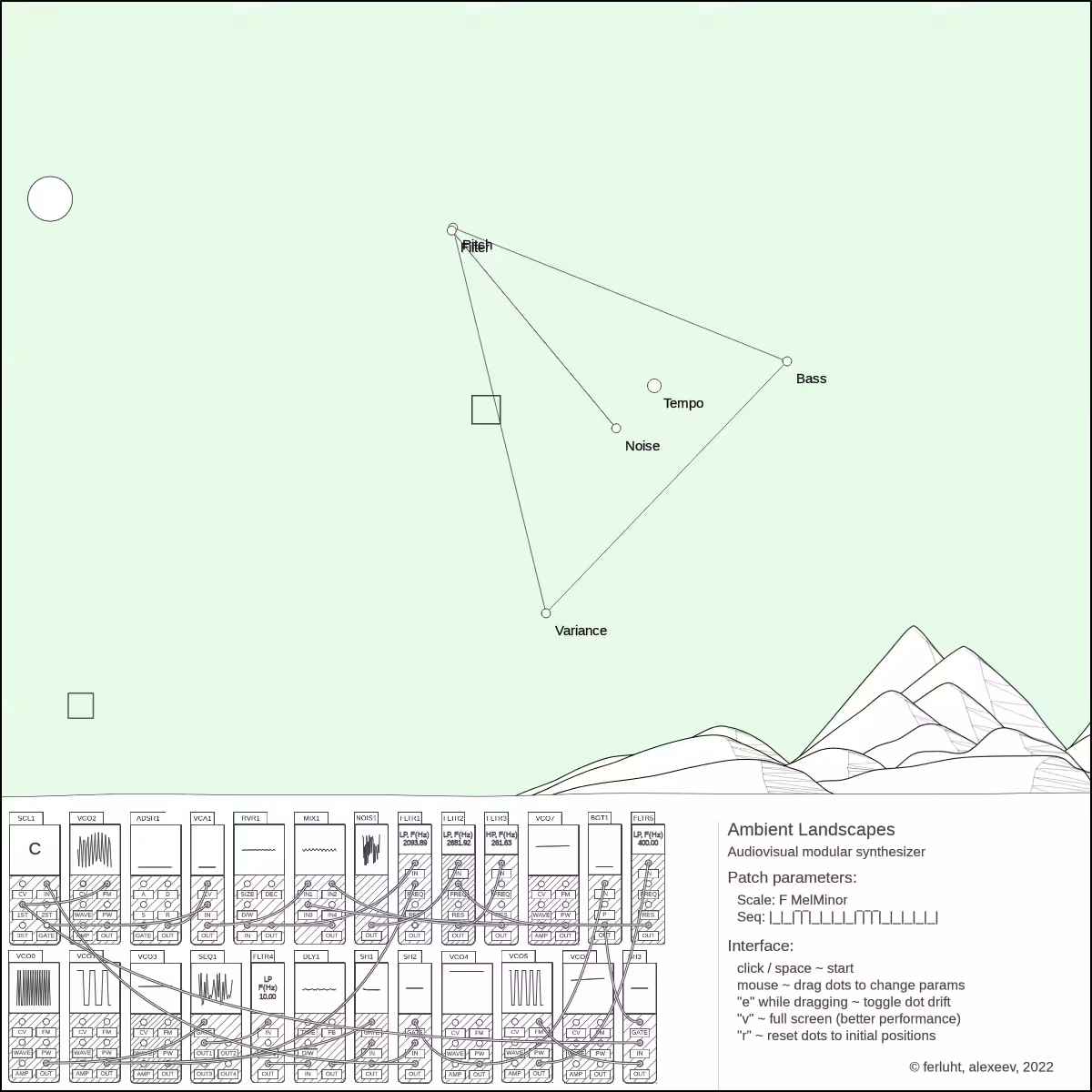 Ambient Landscapes synthesizer #13