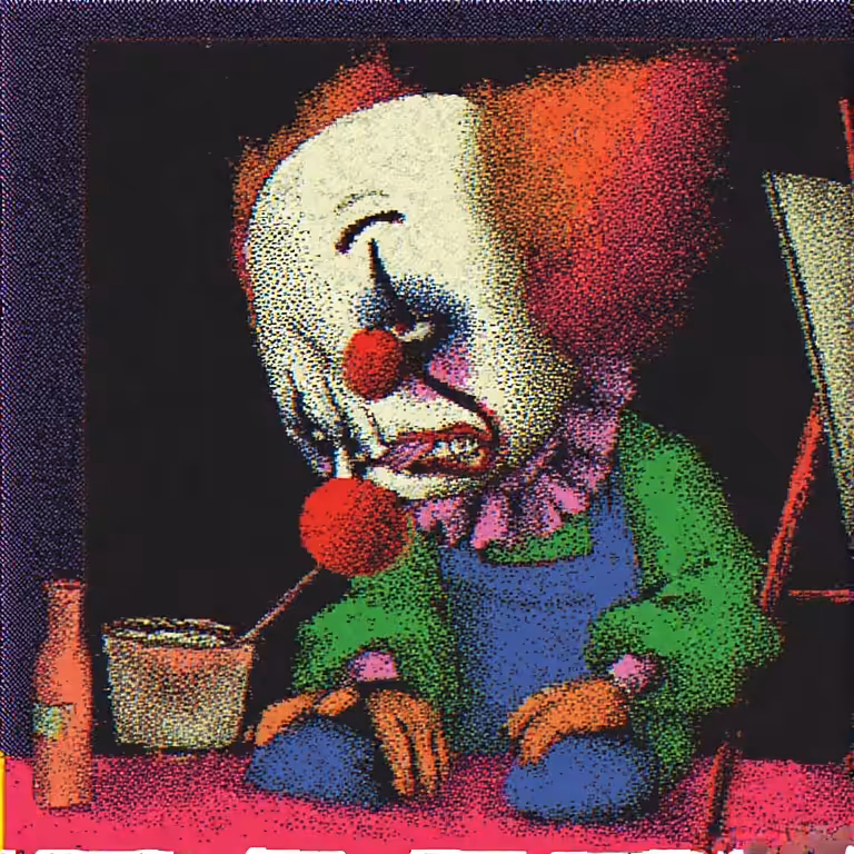 clown caricature