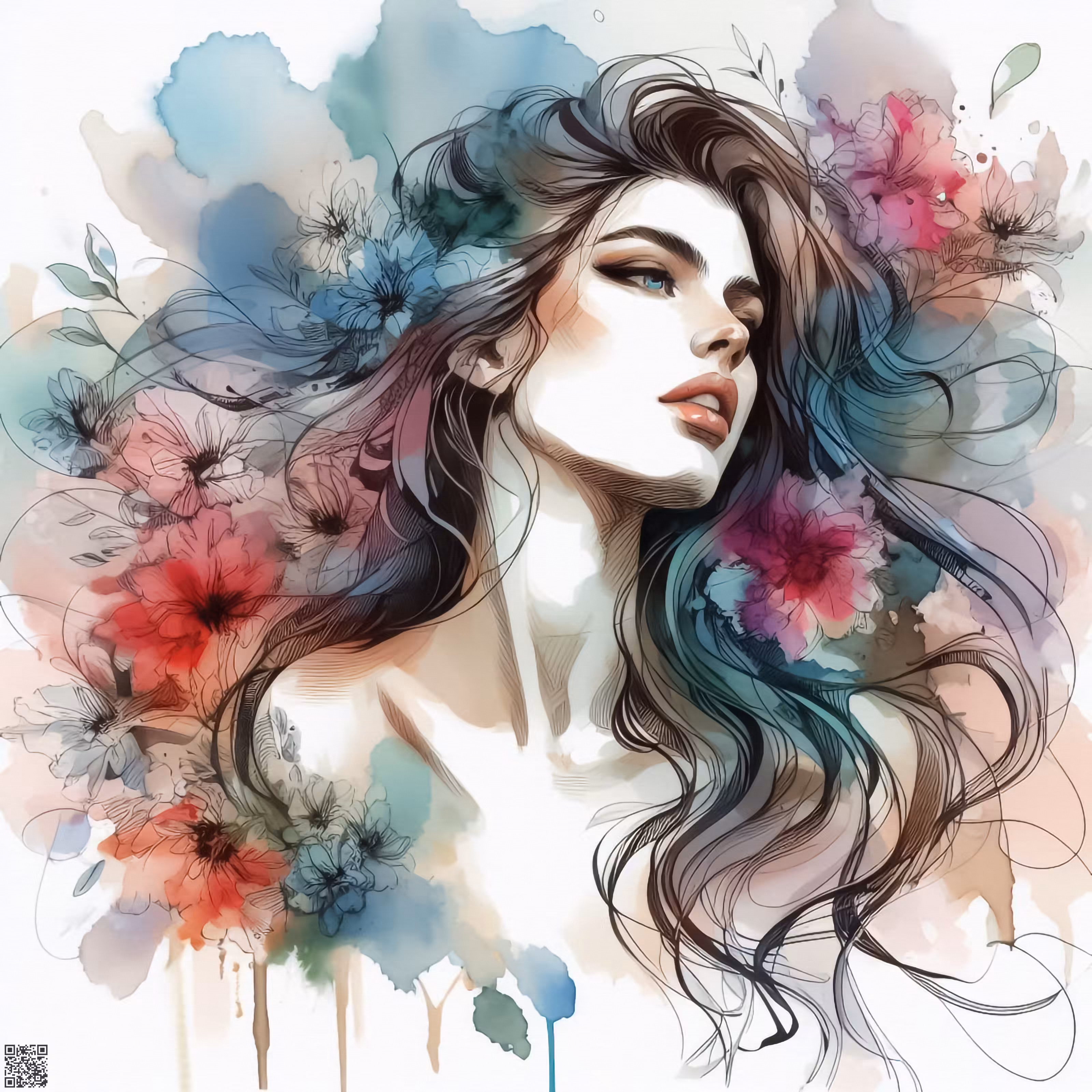 Szabo_Sandor_Zoltan_Art: 🎨Feminine Beauty in Paint#117