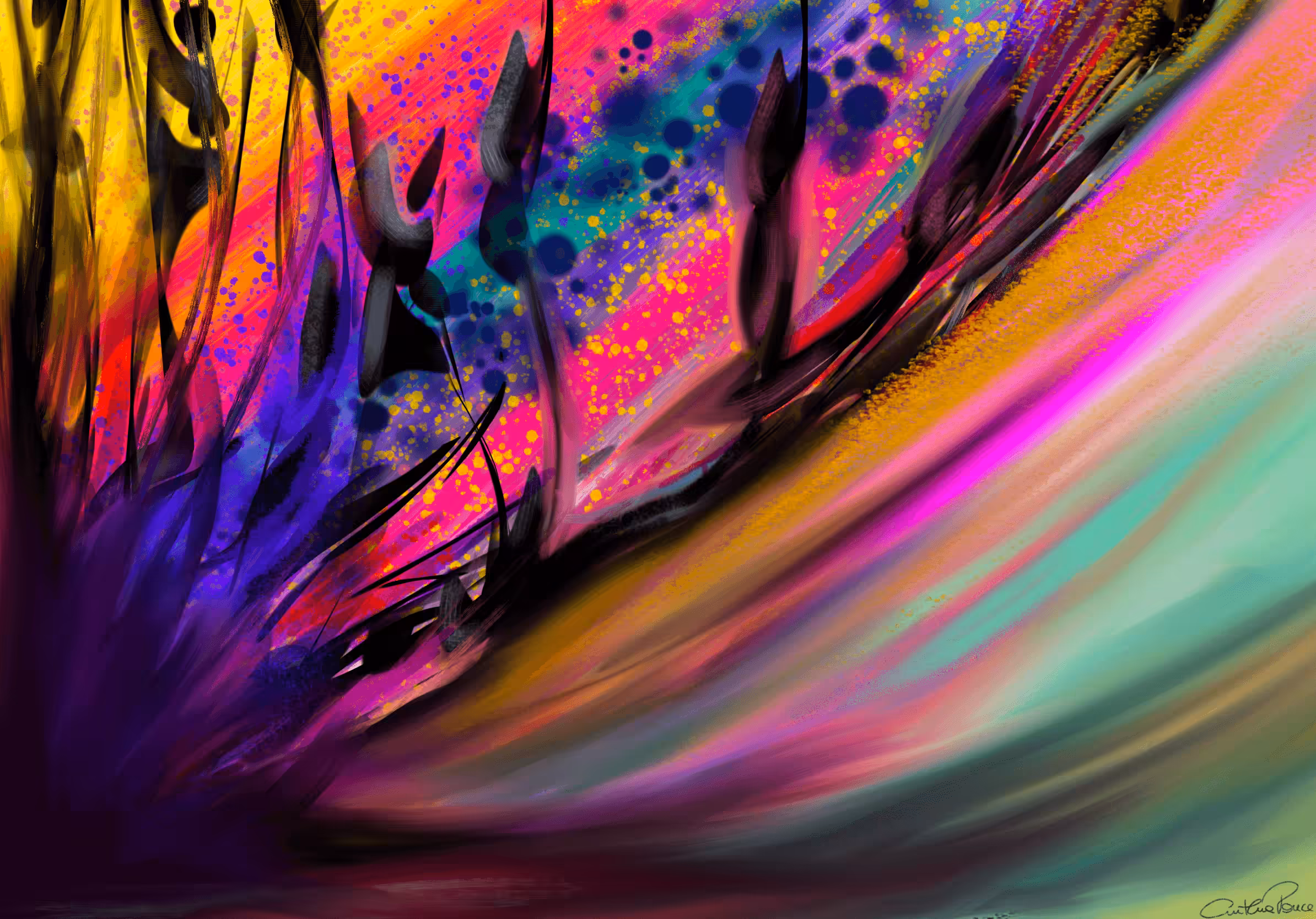 "Digital art #3" by Cinthia Ponce