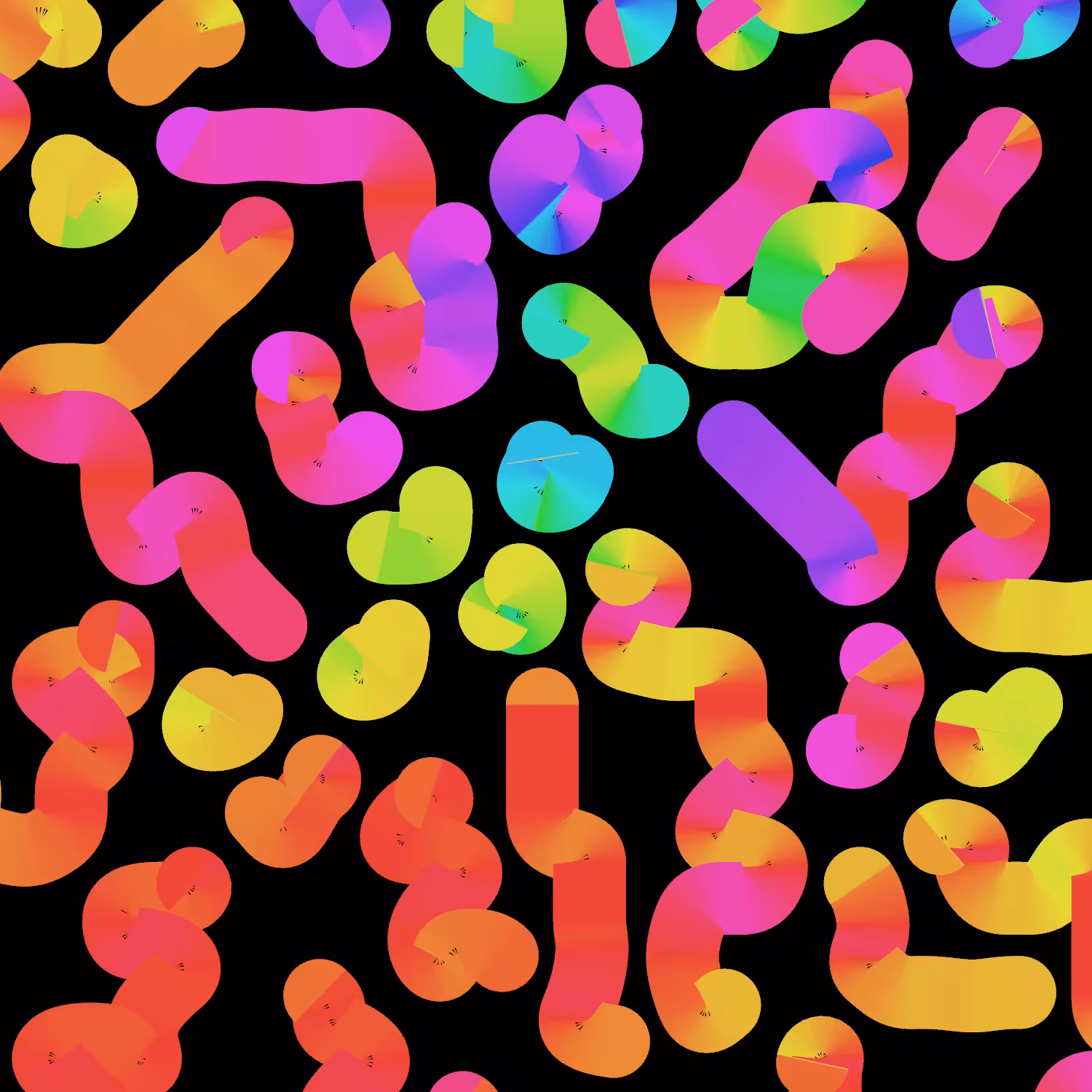 Rainbow Worm Party 2