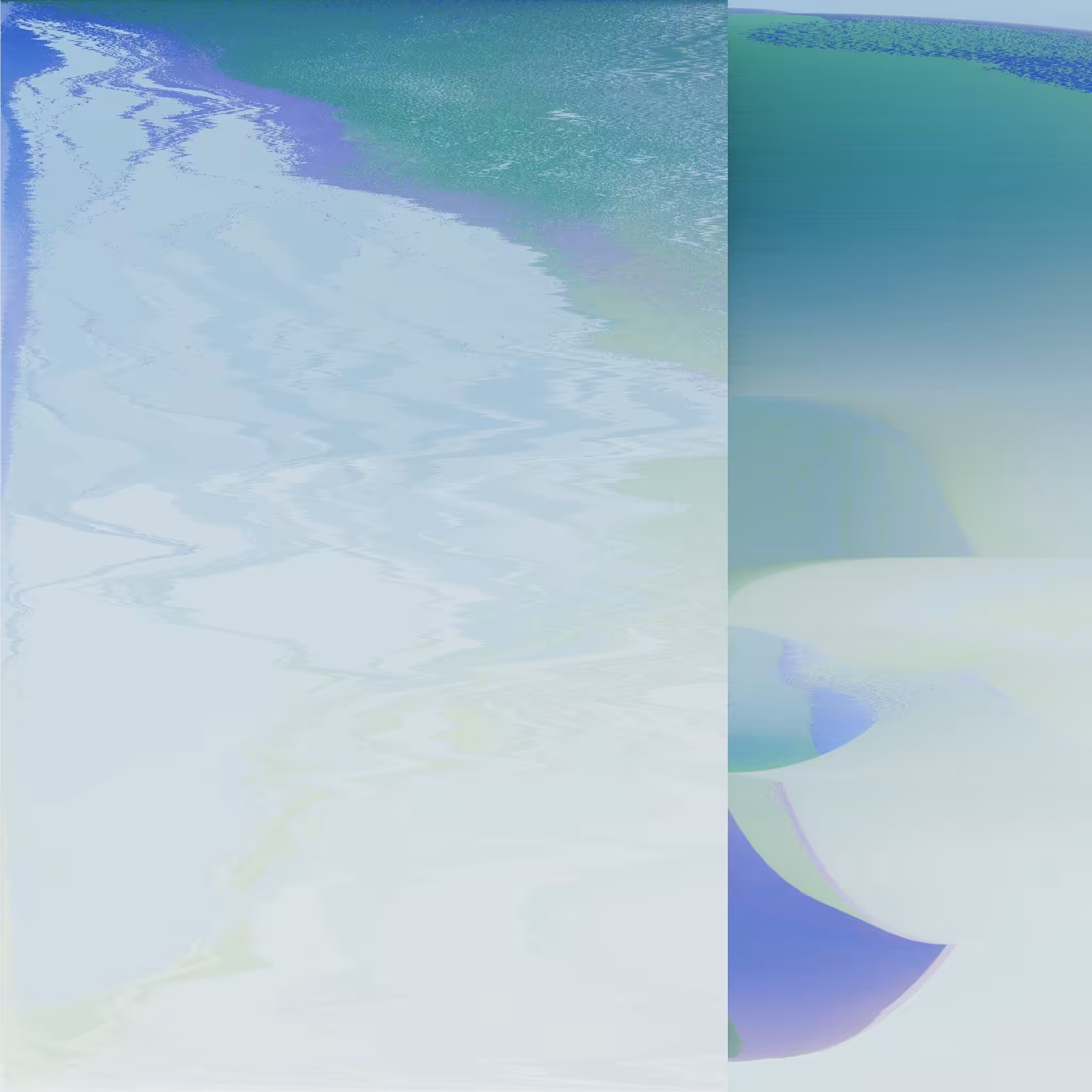 up to the surface