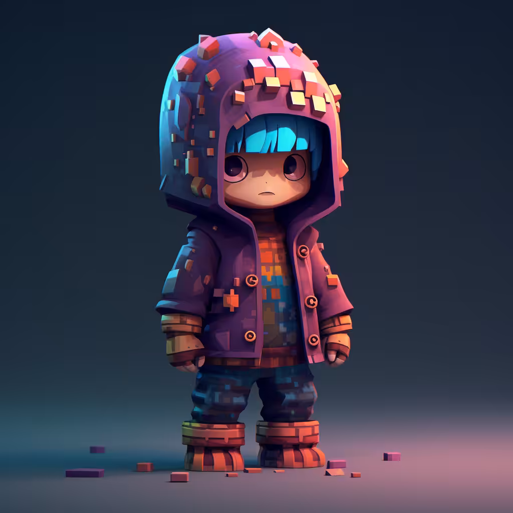 Tez Pixel Figure #136