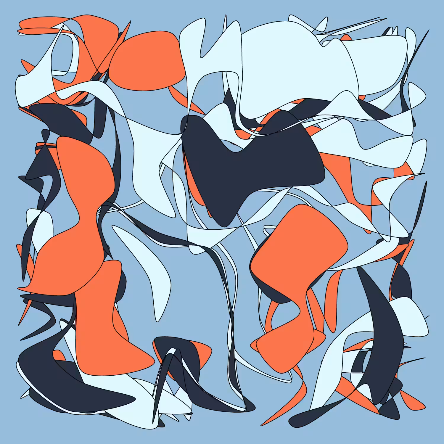 Geometric colorful shapes 2 (Free edition) #190